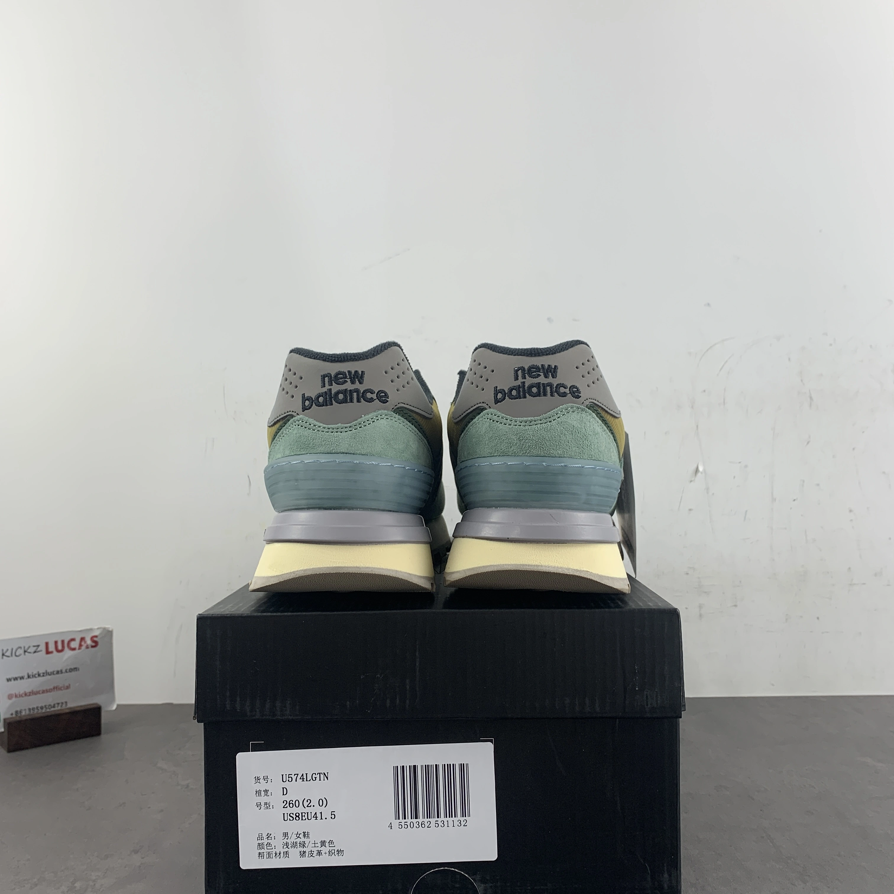SportInspired New Balance 574 Legacy Stone Island Light Green U574LGTN 2436