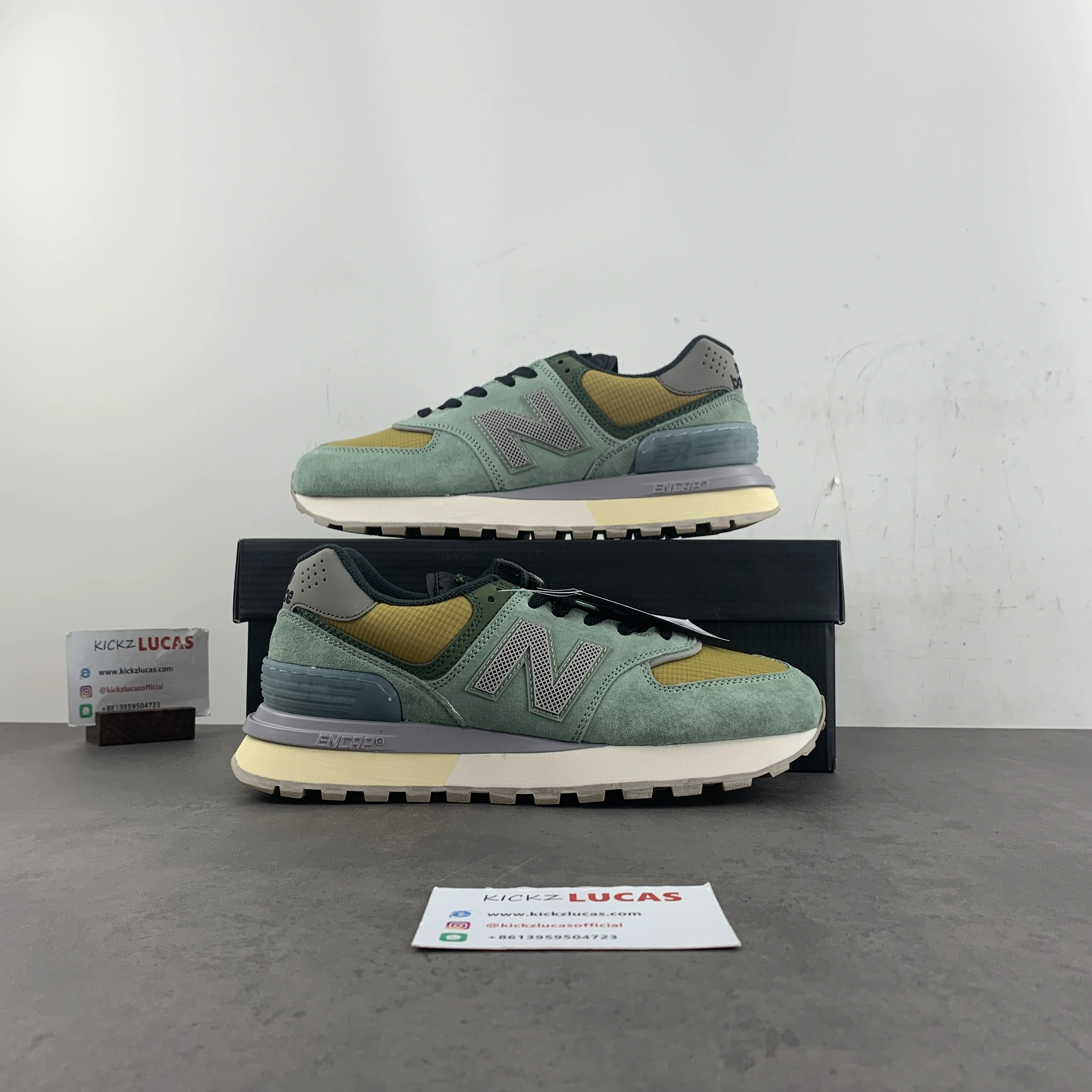 SportInspired New Balance 574 Legacy Stone Island Light Green U574LGTN 2436