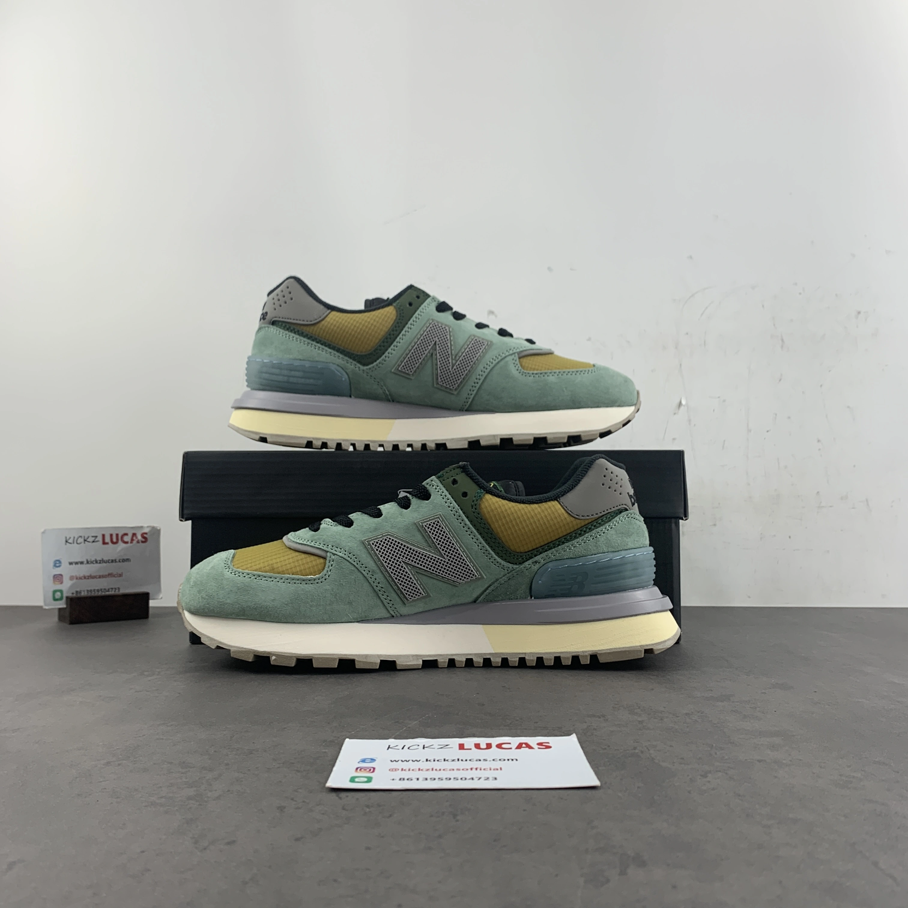 SportInspired New Balance 574 Legacy Stone Island Light Green U574LGTN 2436