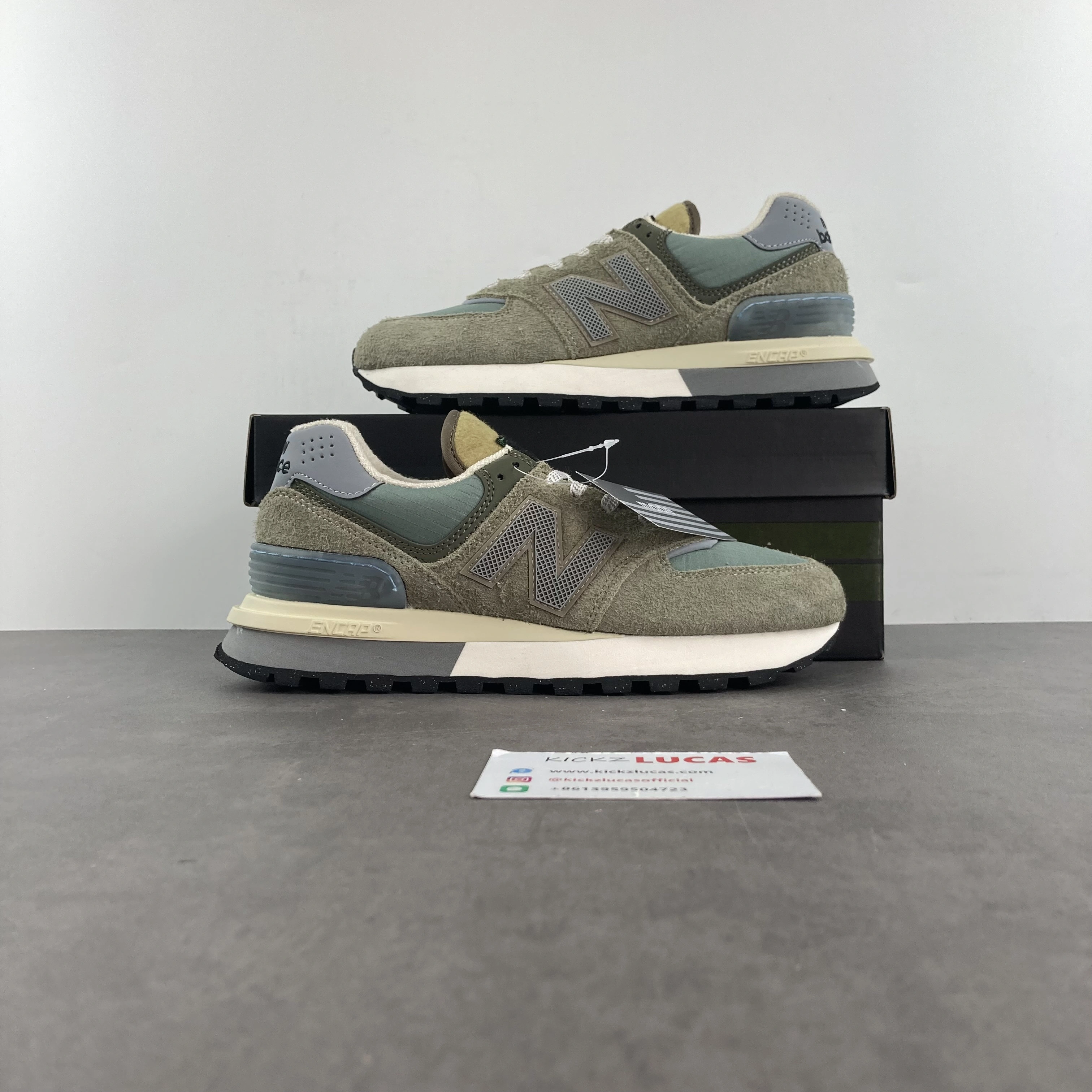 New Balance 574 Legacy Stone Island U574LGST Flexible 2468