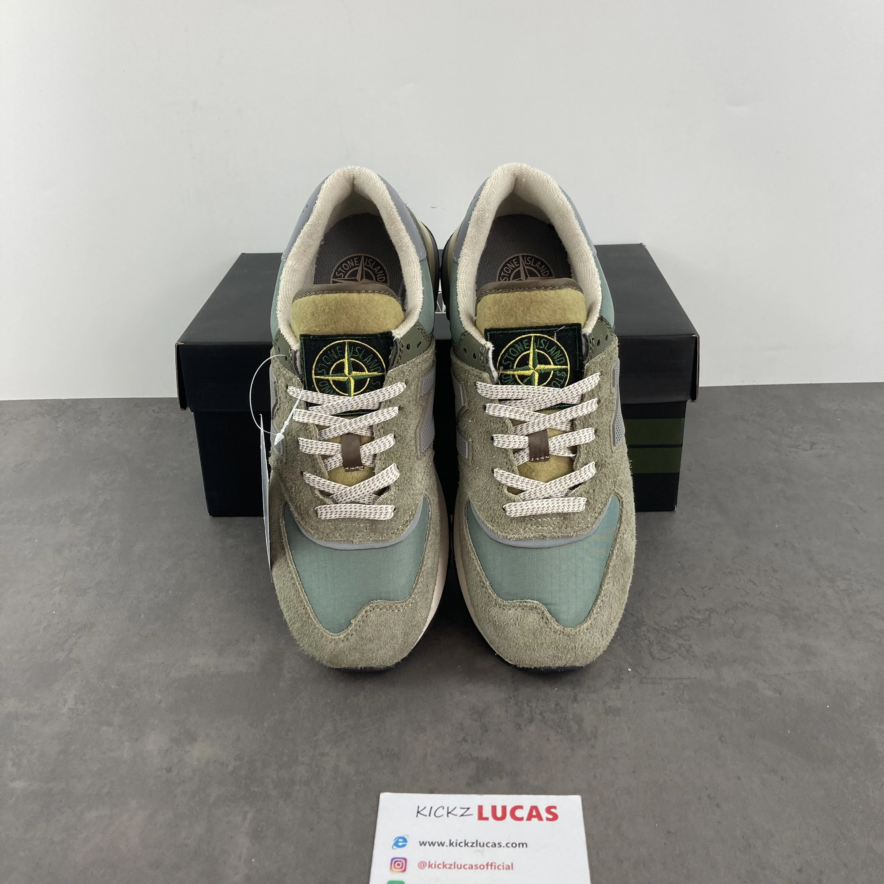 New Balance 574 Legacy Stone Island U574LGST Flexible 2468