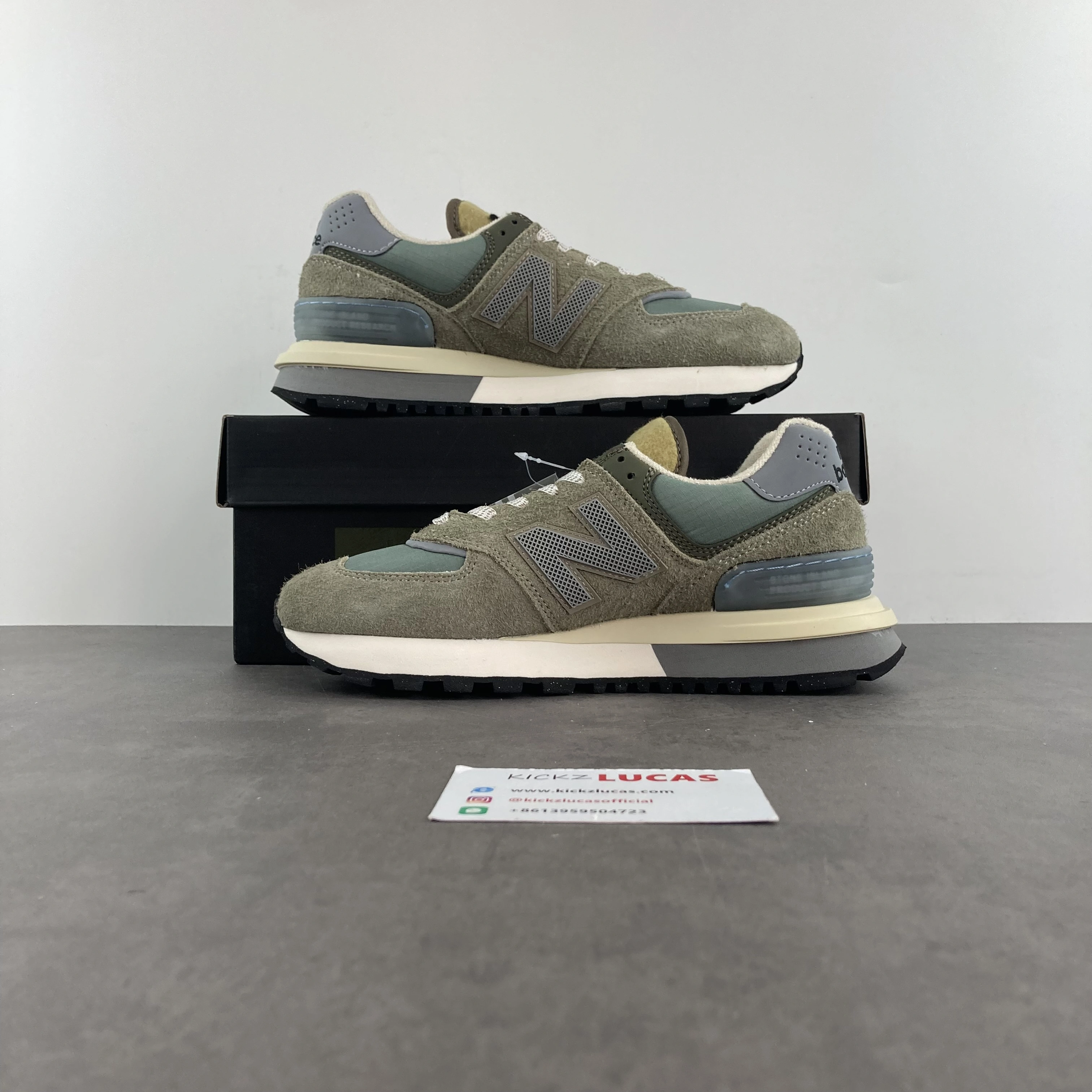 New Balance 574 Legacy Stone Island U574LGST Flexible 2468