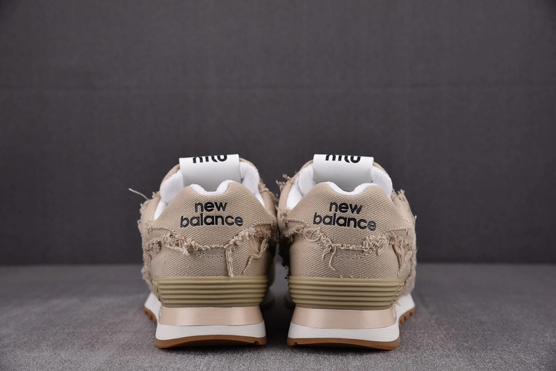 Classic New Balance 574 M*iu M*iu Denim Colonial Beige 2473
