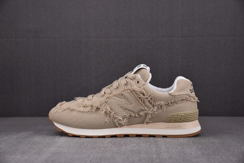 Classic New Balance 574 M*iu M*iu Denim Colonial Beige 2473