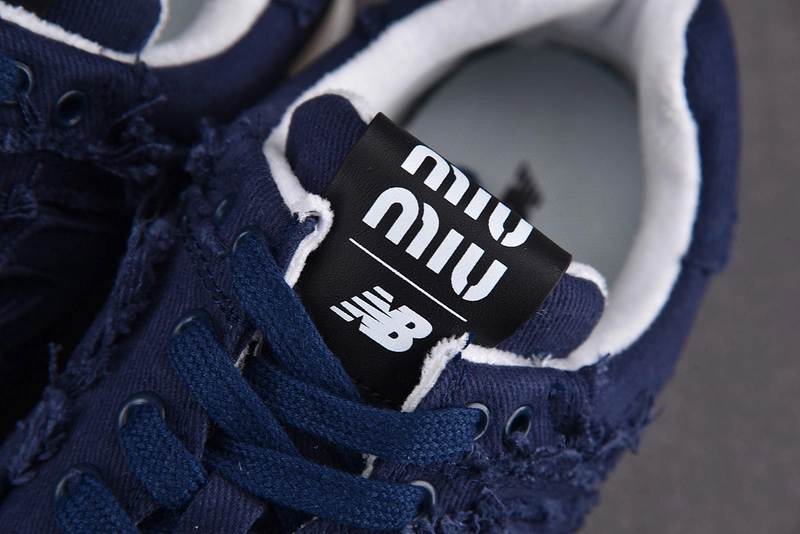 Durable New Balance 574 M*iu M*iu Denim Royal Blue 2465