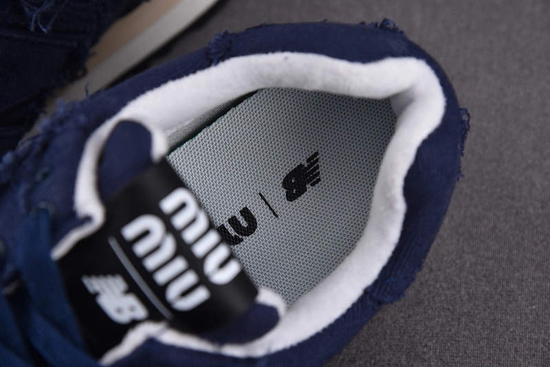 Durable New Balance 574 M*iu M*iu Denim Royal Blue 2465