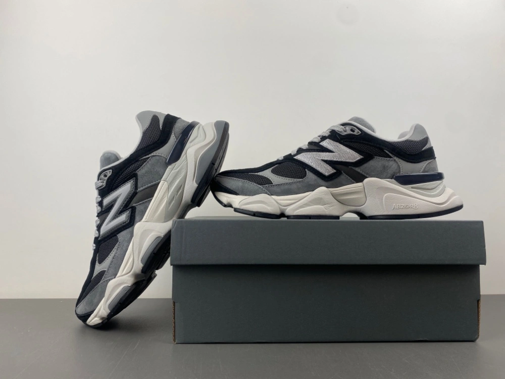 New Balance 9060 Black Grey U9060JBD FlexibleFit 2357