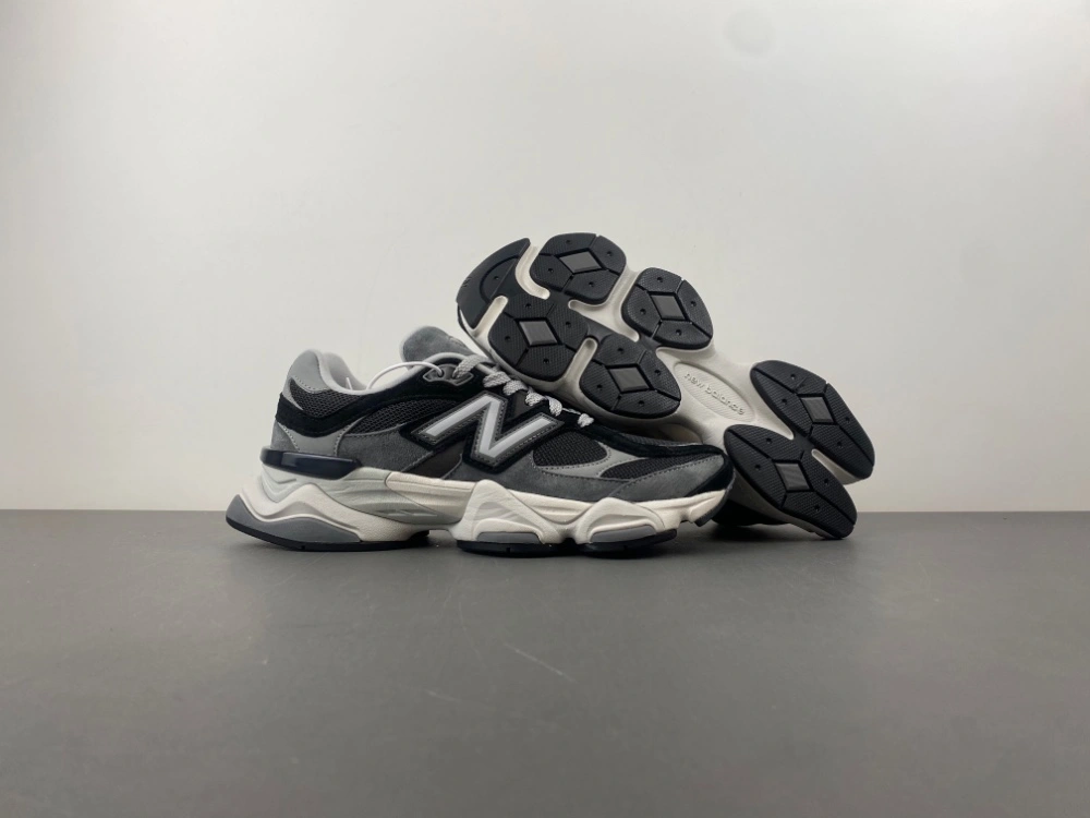 New Balance 9060 Black Grey U9060JBD FlexibleFit 2357