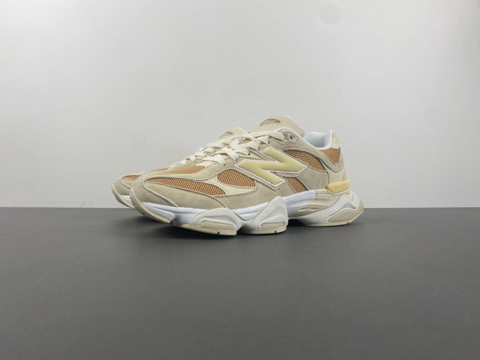 New Balance 9060 Brown Ivory White U9060FW Chic 2378