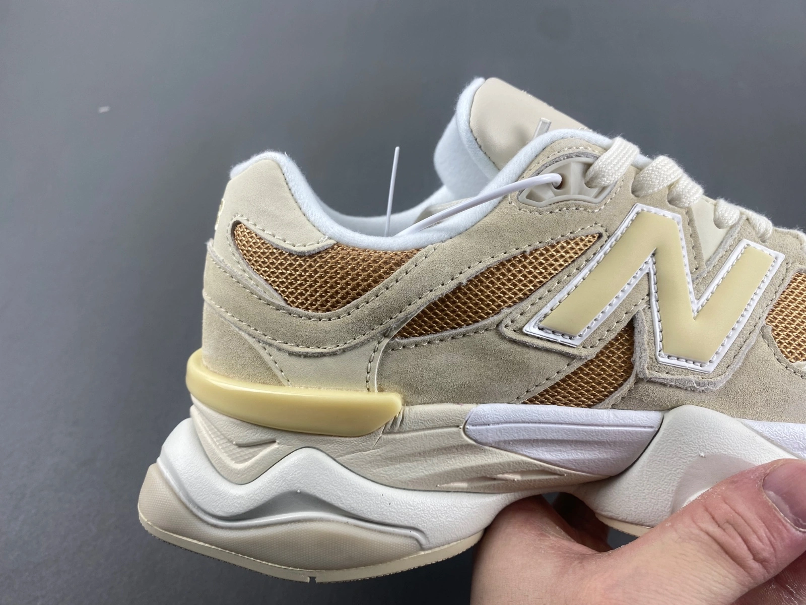 New Balance 9060 Brown Ivory White U9060FW Chic 2378