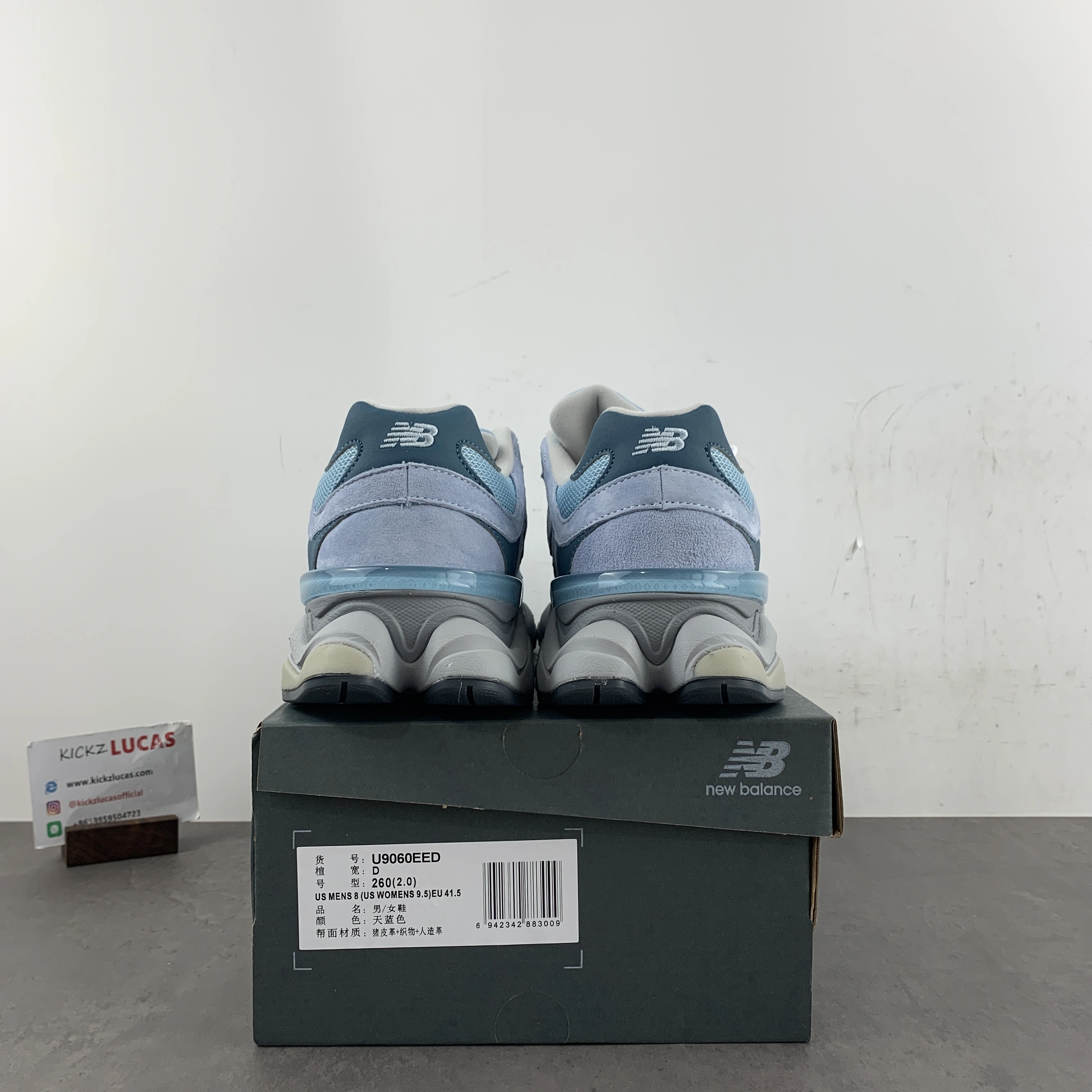 Functional New Balance 9060 Chrome Blue U9060EED 2442
