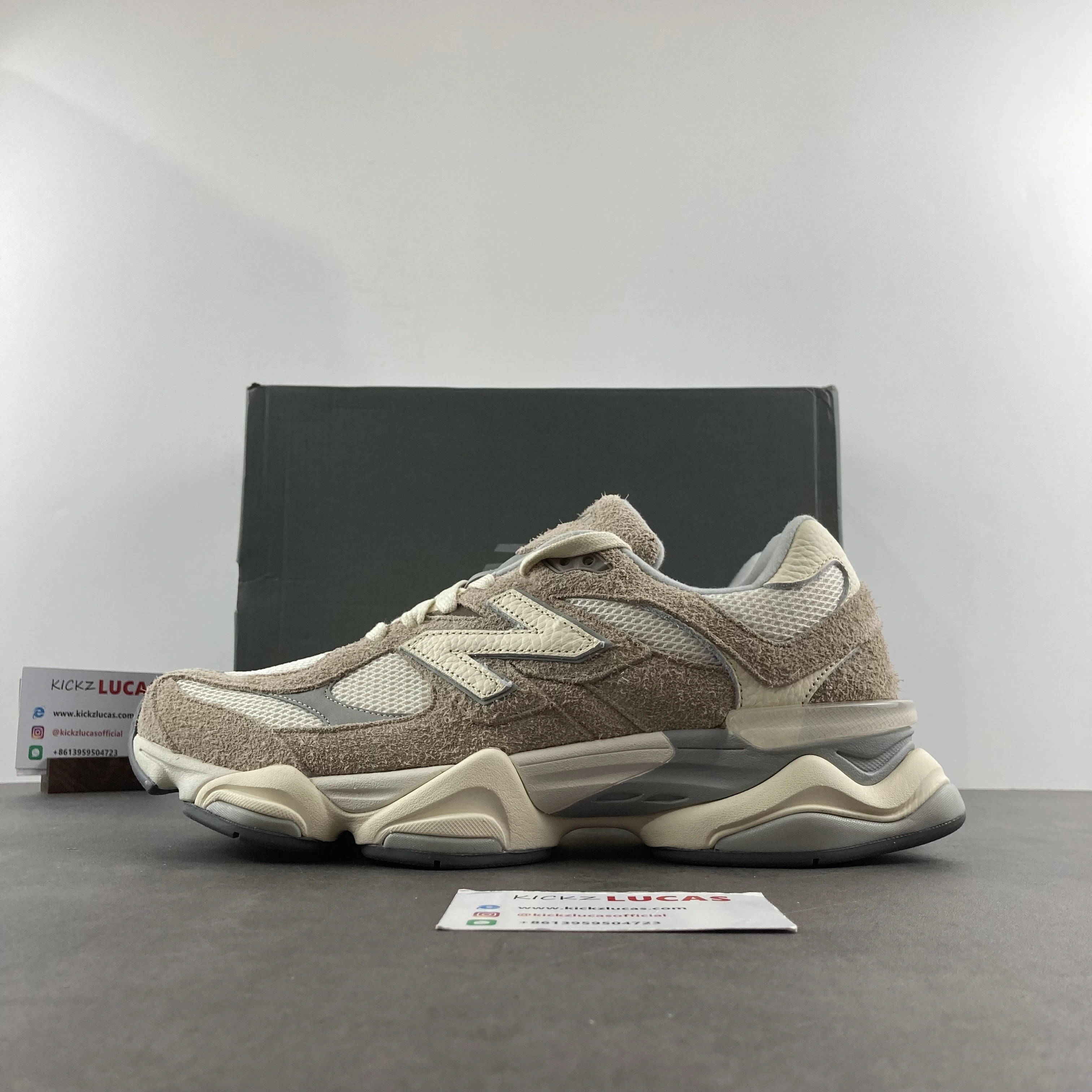 Original New Balance 9060 Driftwood Stone Pink Sea Salt U9060HSB 2458
