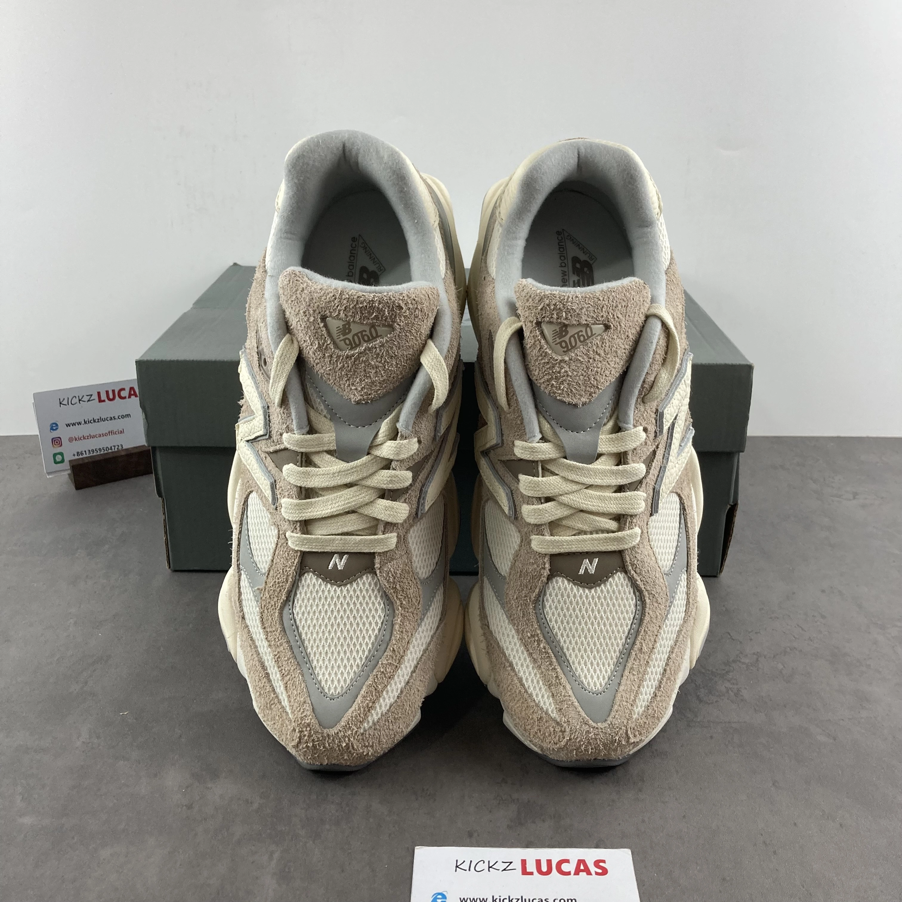Original New Balance 9060 Driftwood Stone Pink Sea Salt U9060HSB 2458