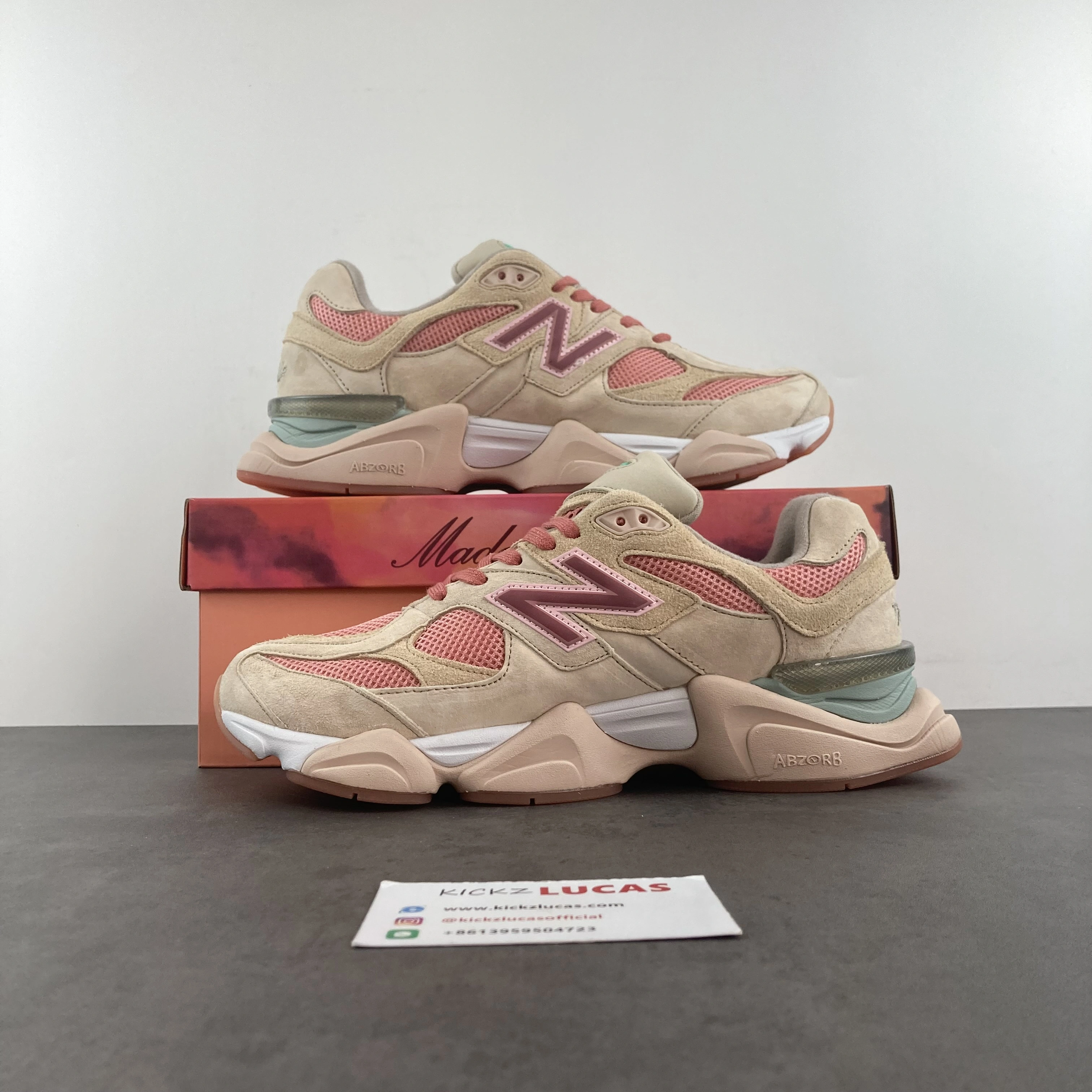 EasyCare New Balance 9060 Joe Freshgoods Inside Voices Penny Cookie Pink U9060JF 2511