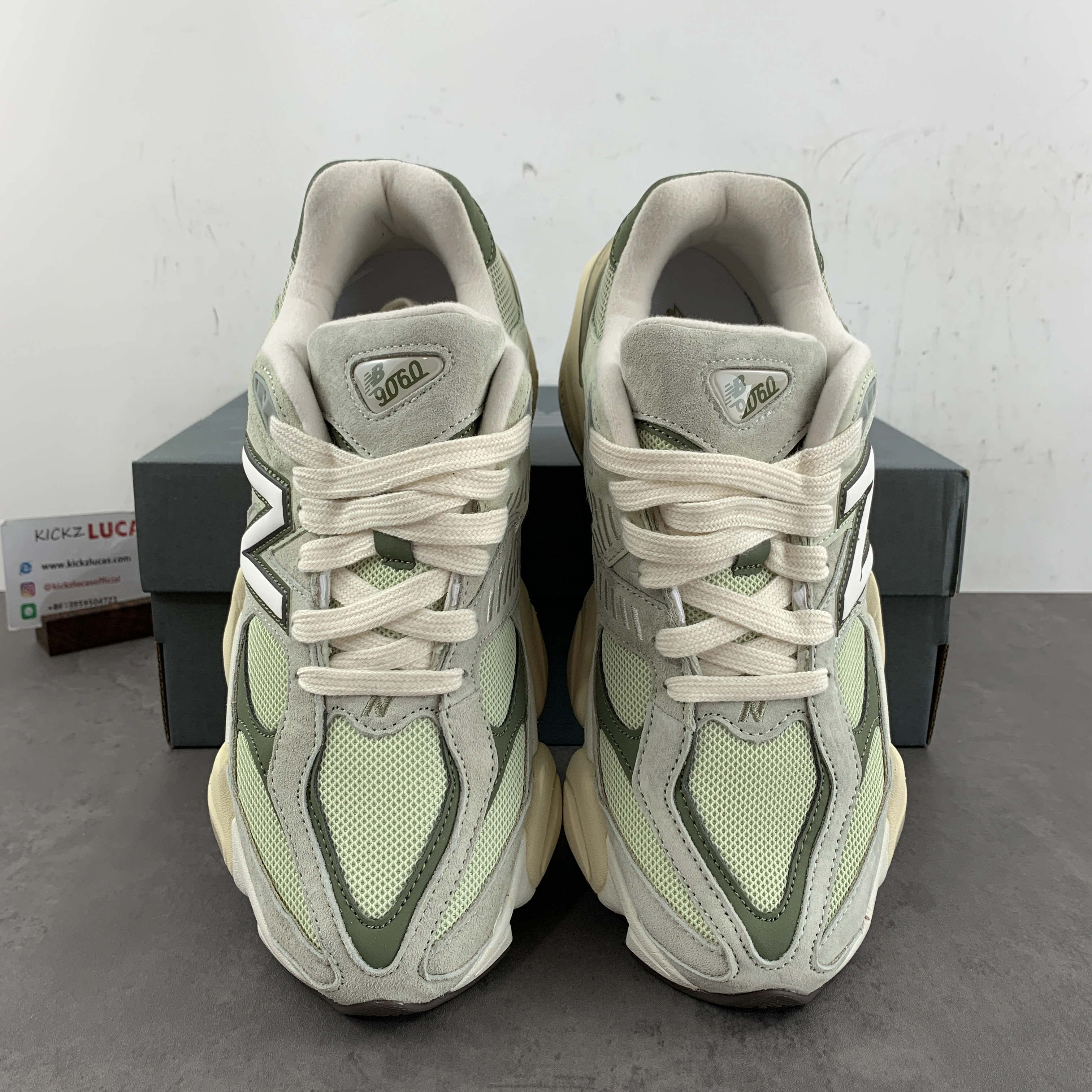 Comfortable New Balance 9060 Olivine U9060EEC 2435