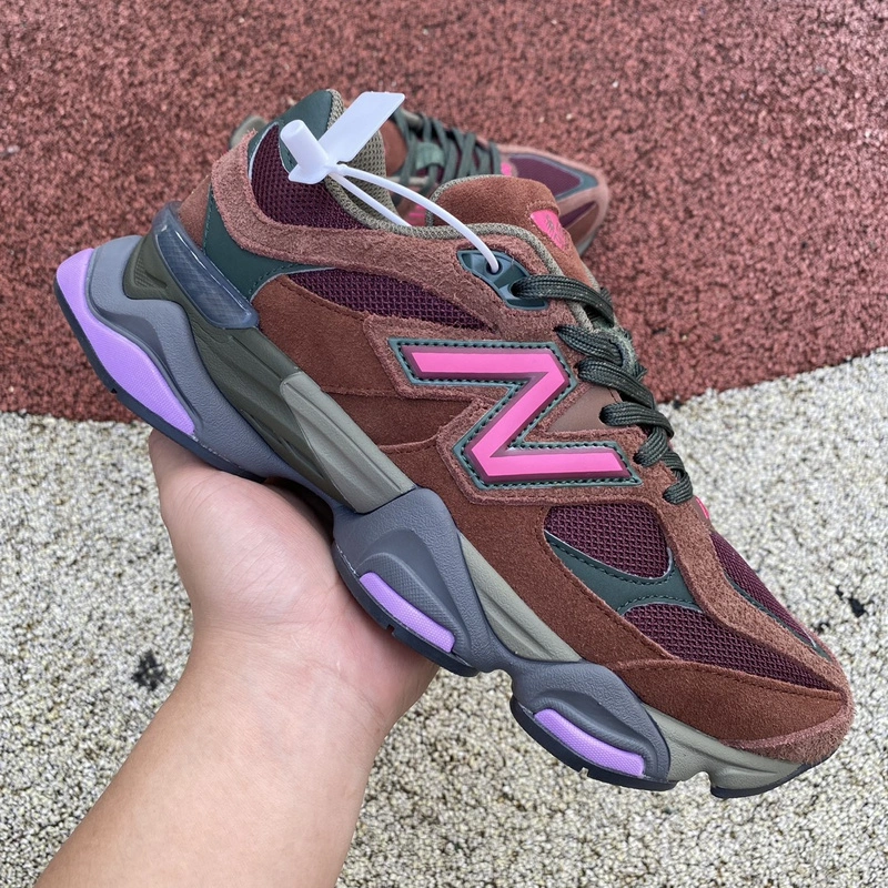MoistureWicking New Balance 9060 Rich Oak Burgundy U9060BUR 2454