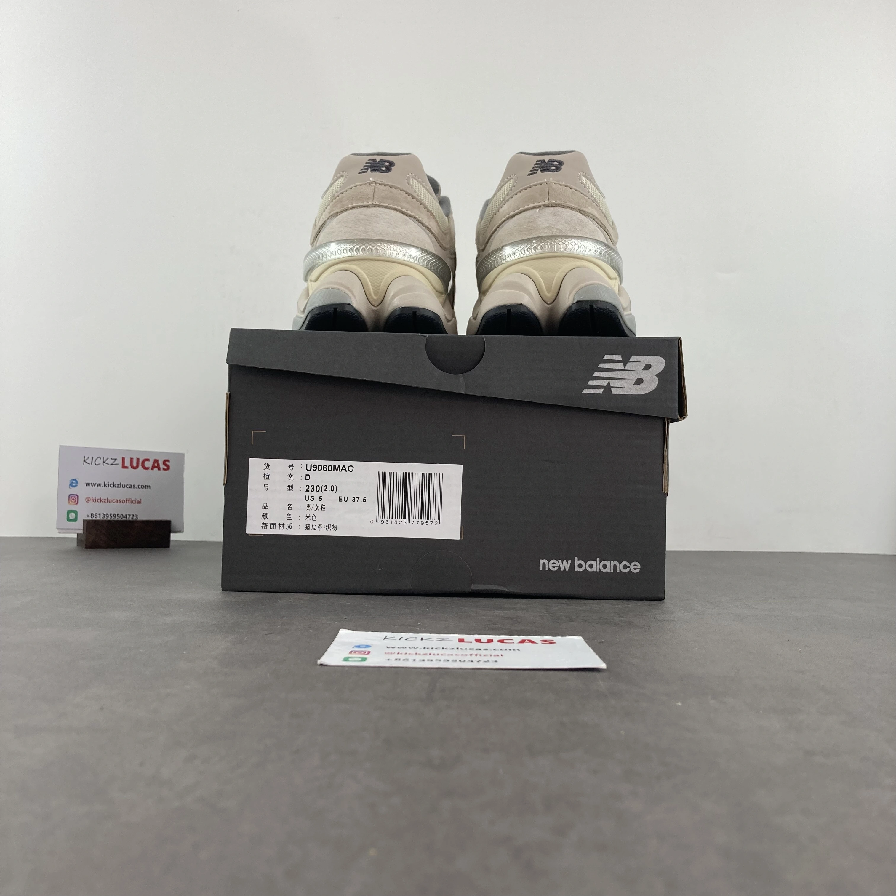 New Balance 9060 Sea Salt U9060MAC Snug 2510