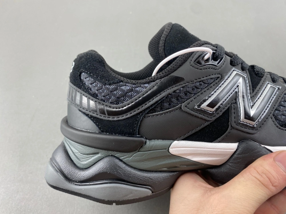 SoftTouch New Balance 9060 Shoe Palace Black Silver U9060PNR 2347