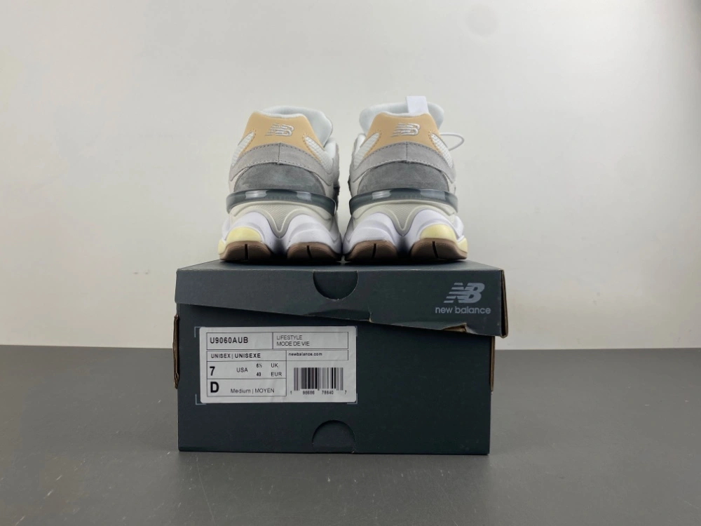 TravelReady New Balance 9060 Slate Grey Calcium U9060AUB 2325