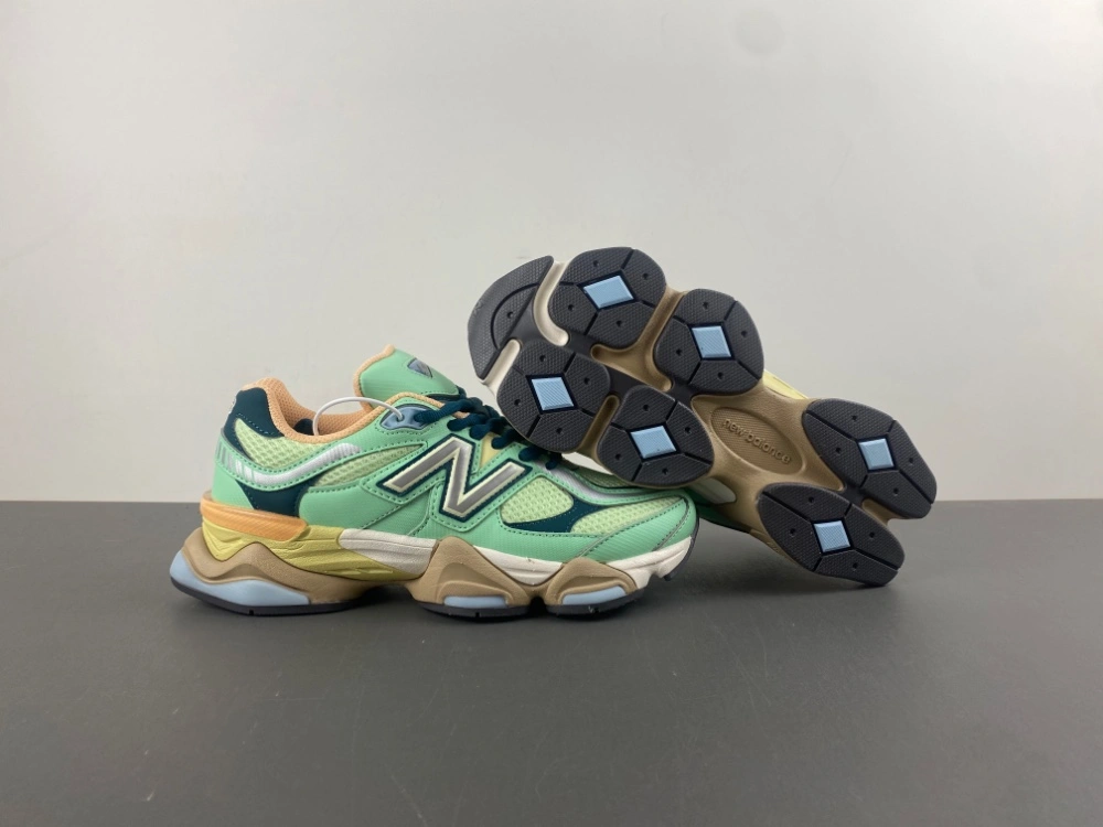 Minimalist New Balance 9060 Sweetgrass Deep Ocean U9060TMA 2340
