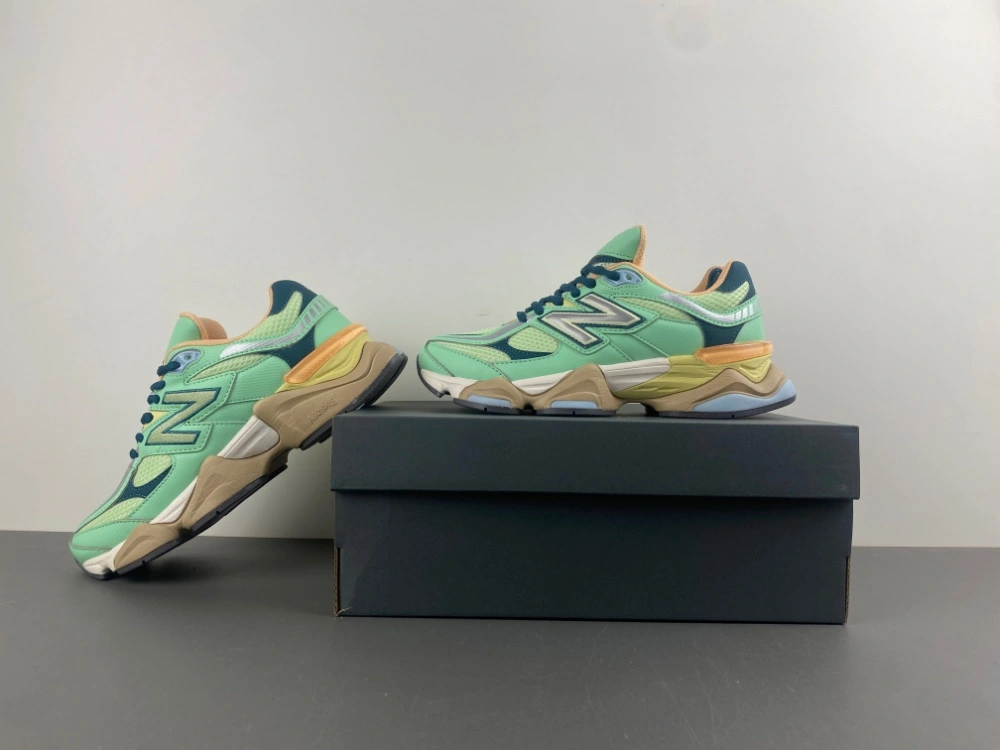 Minimalist New Balance 9060 Sweetgrass Deep Ocean U9060TMA 2340