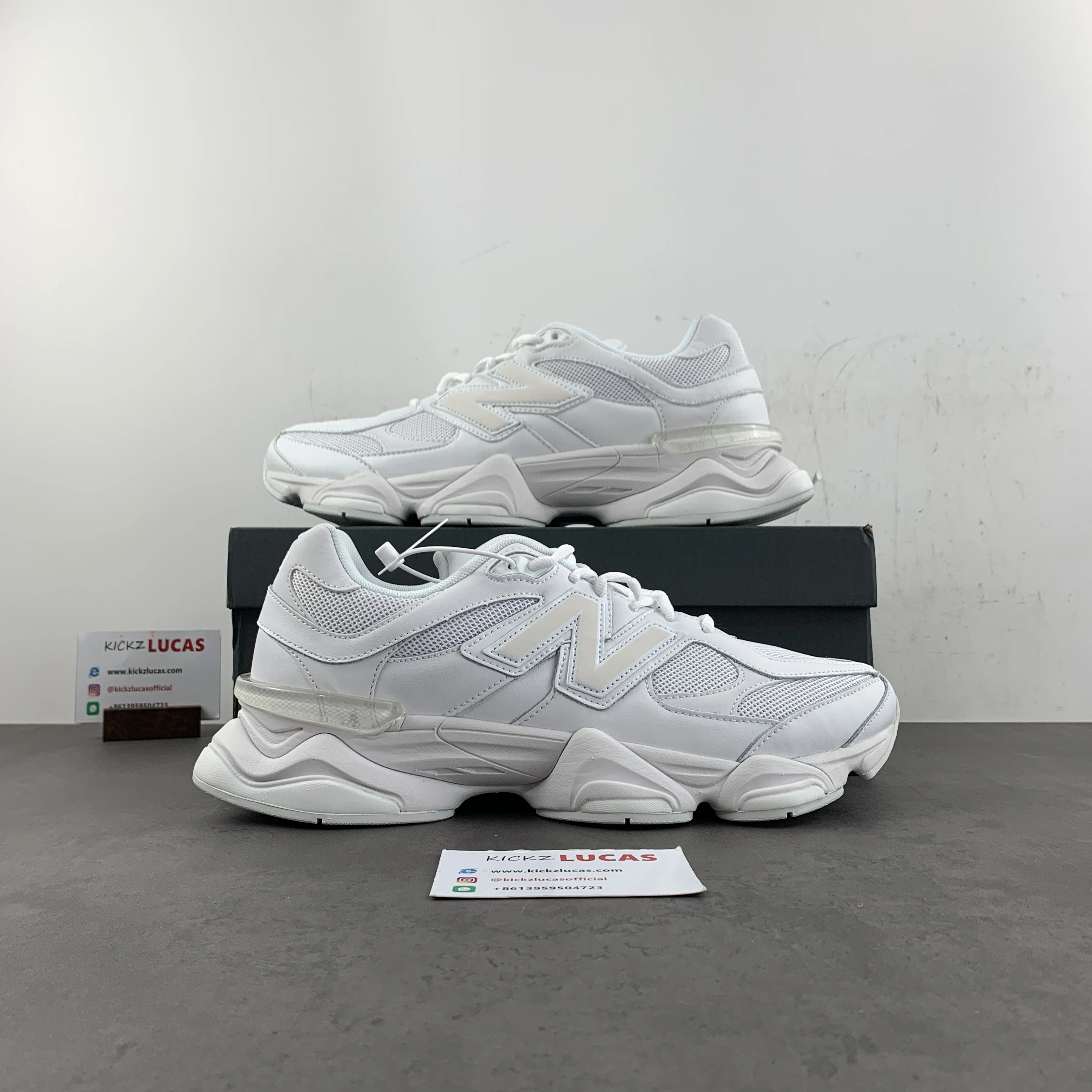 Bold New Balance 9060 Triple White U9060NRJ 2434