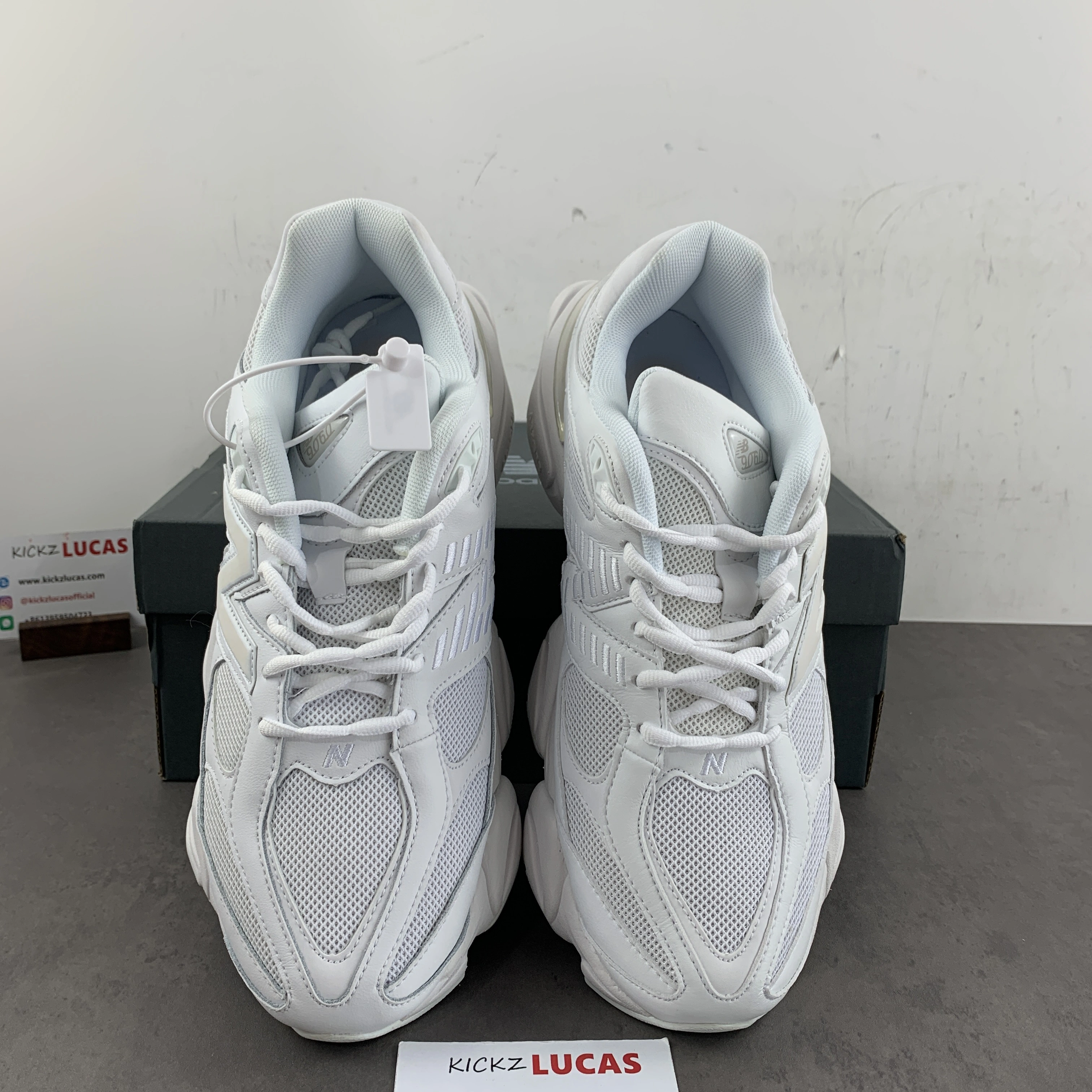 Bold New Balance 9060 Triple White U9060NRJ 2434