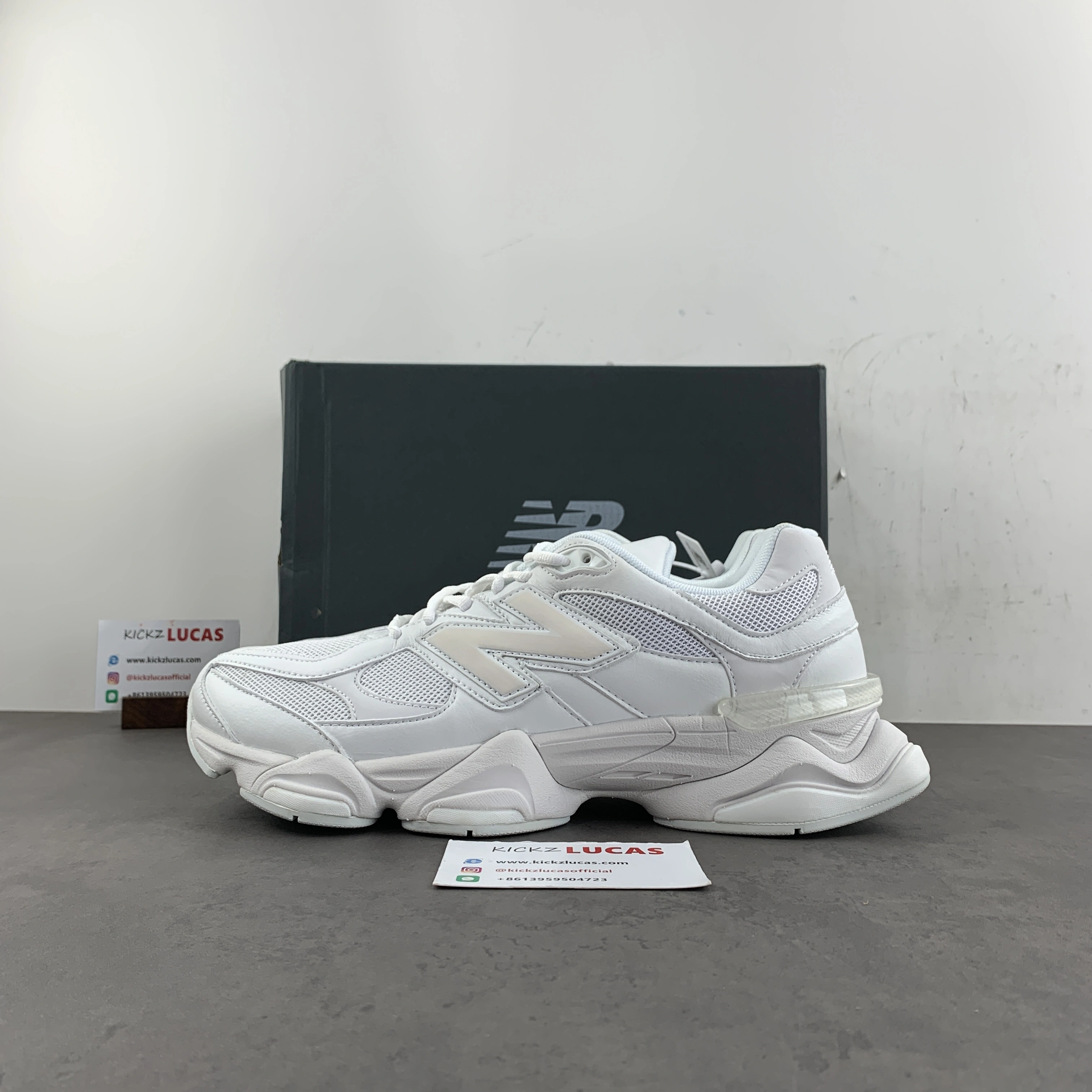 Bold New Balance 9060 Triple White U9060NRJ 2434