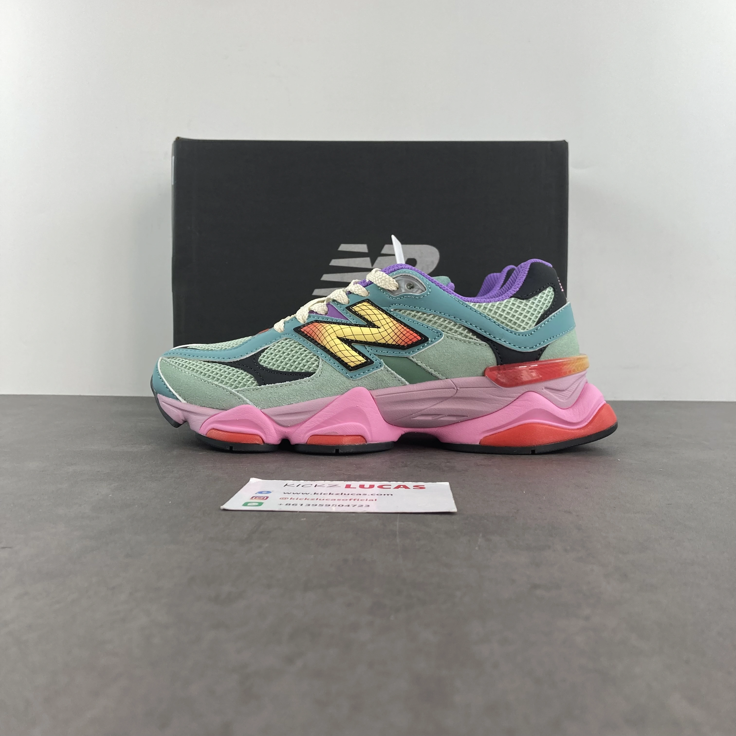 Durable New Balance 9060 Warped Multi-Color 2460