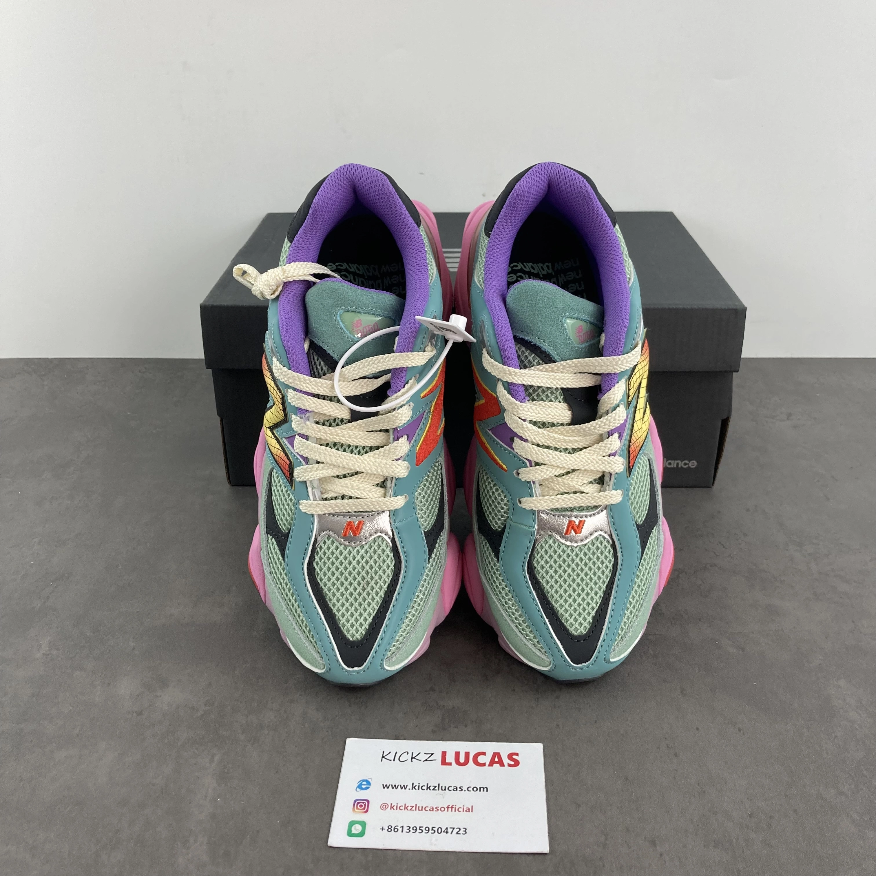 Durable New Balance 9060 Warped Multi-Color 2460