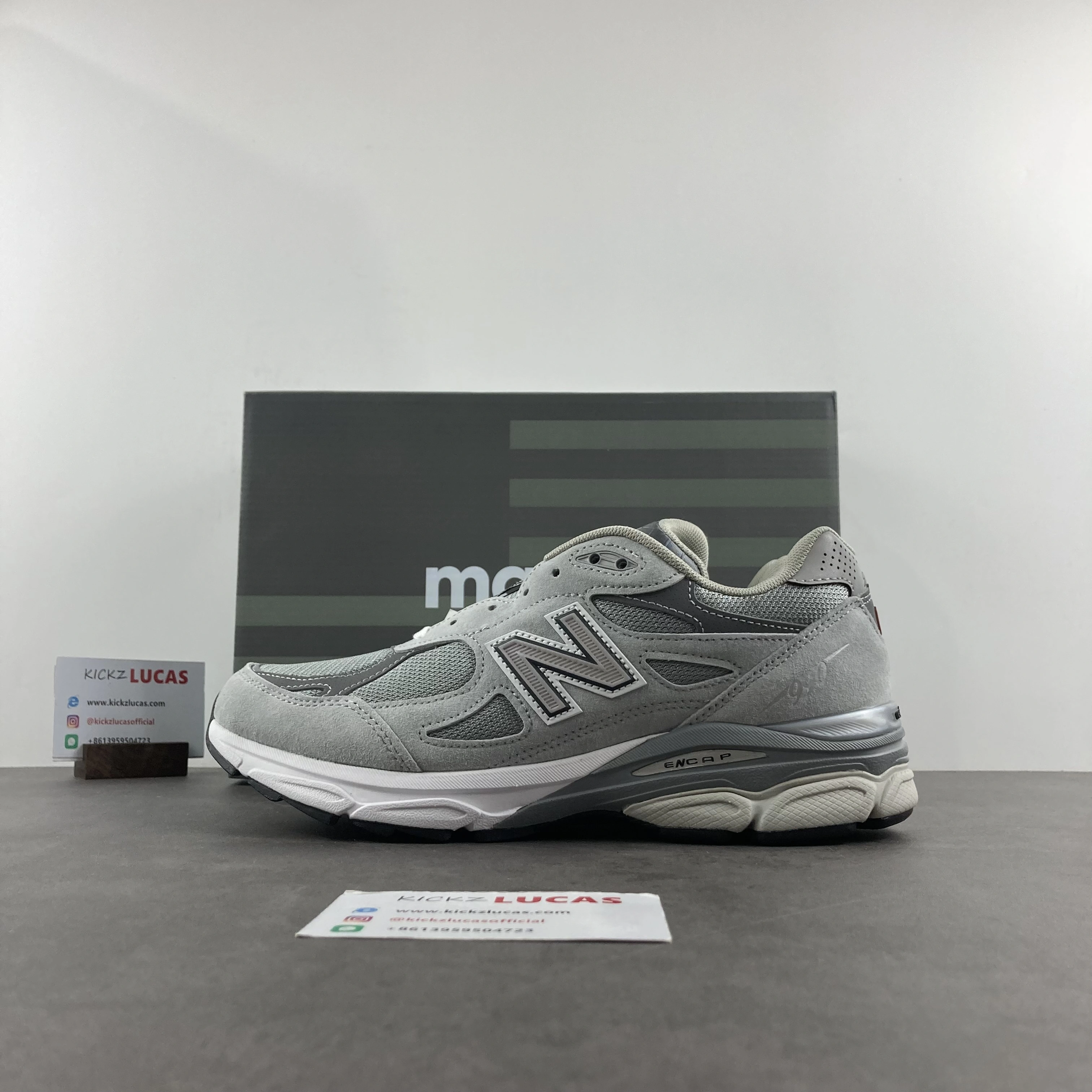 Practical New Balance 990v3 Grey M990GL3 M990GY 2500