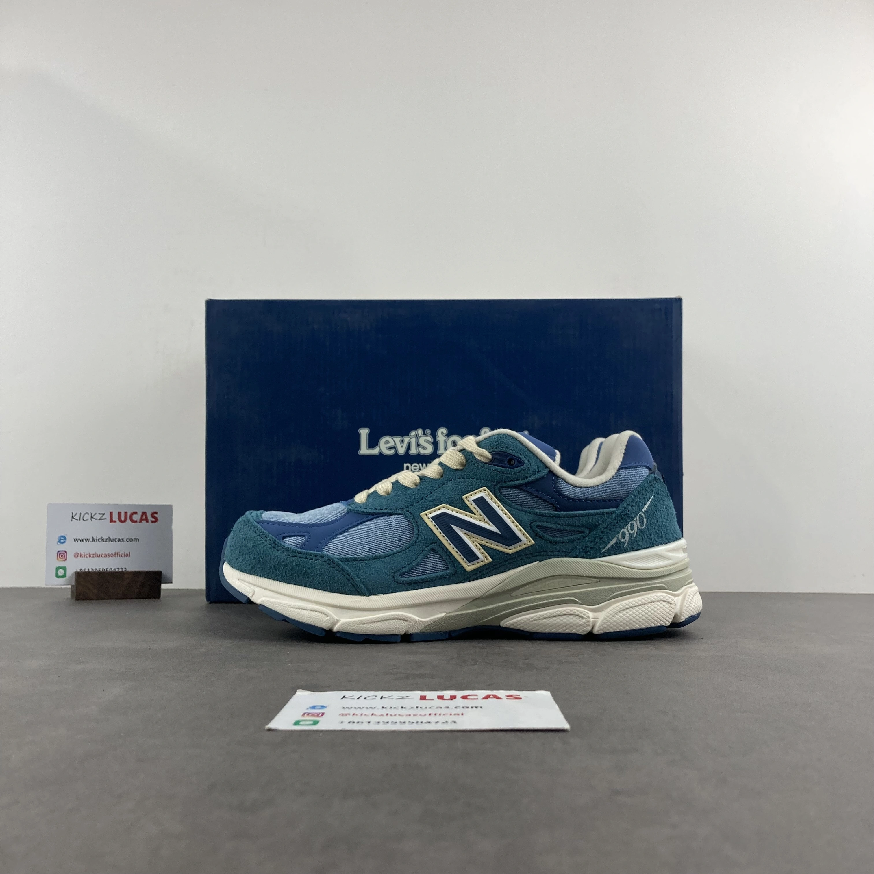 New Balance 990v3 Levi's Denim M990LI Packable 2480