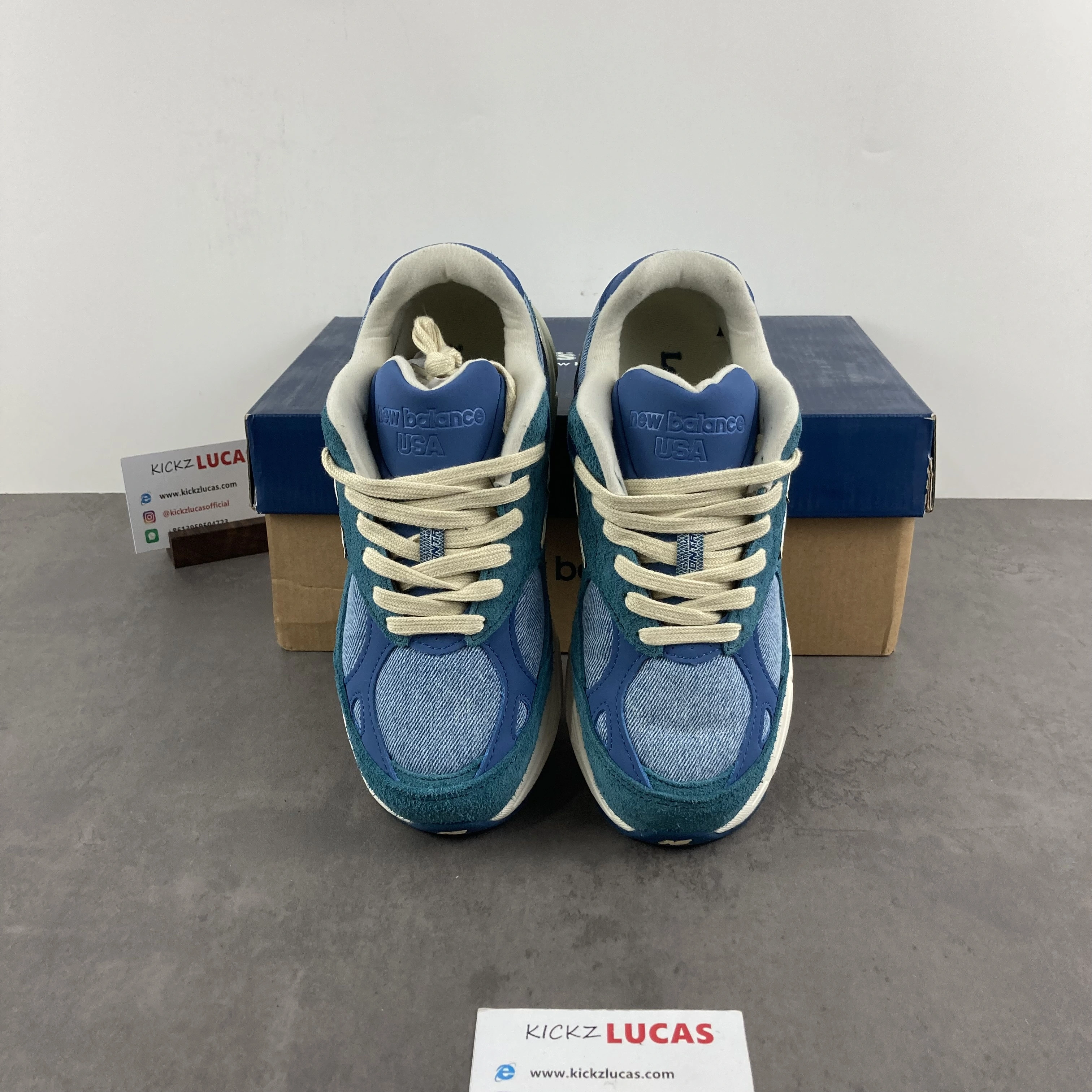 New Balance 990v3 Levi's Denim M990LI Packable 2480