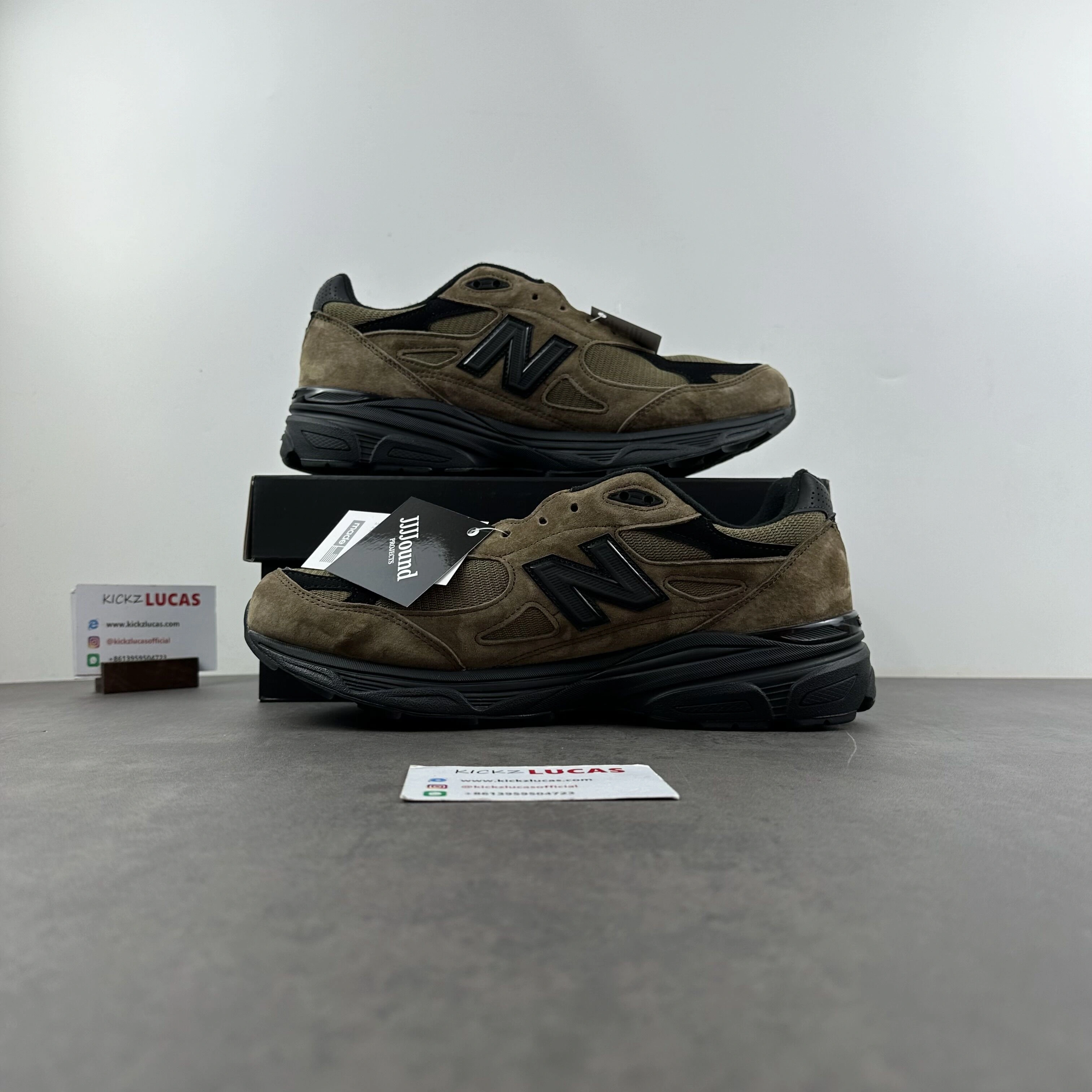 Cozy New Balance 990v3 MiUSA JJJJound Brown Black M990JJ 2447