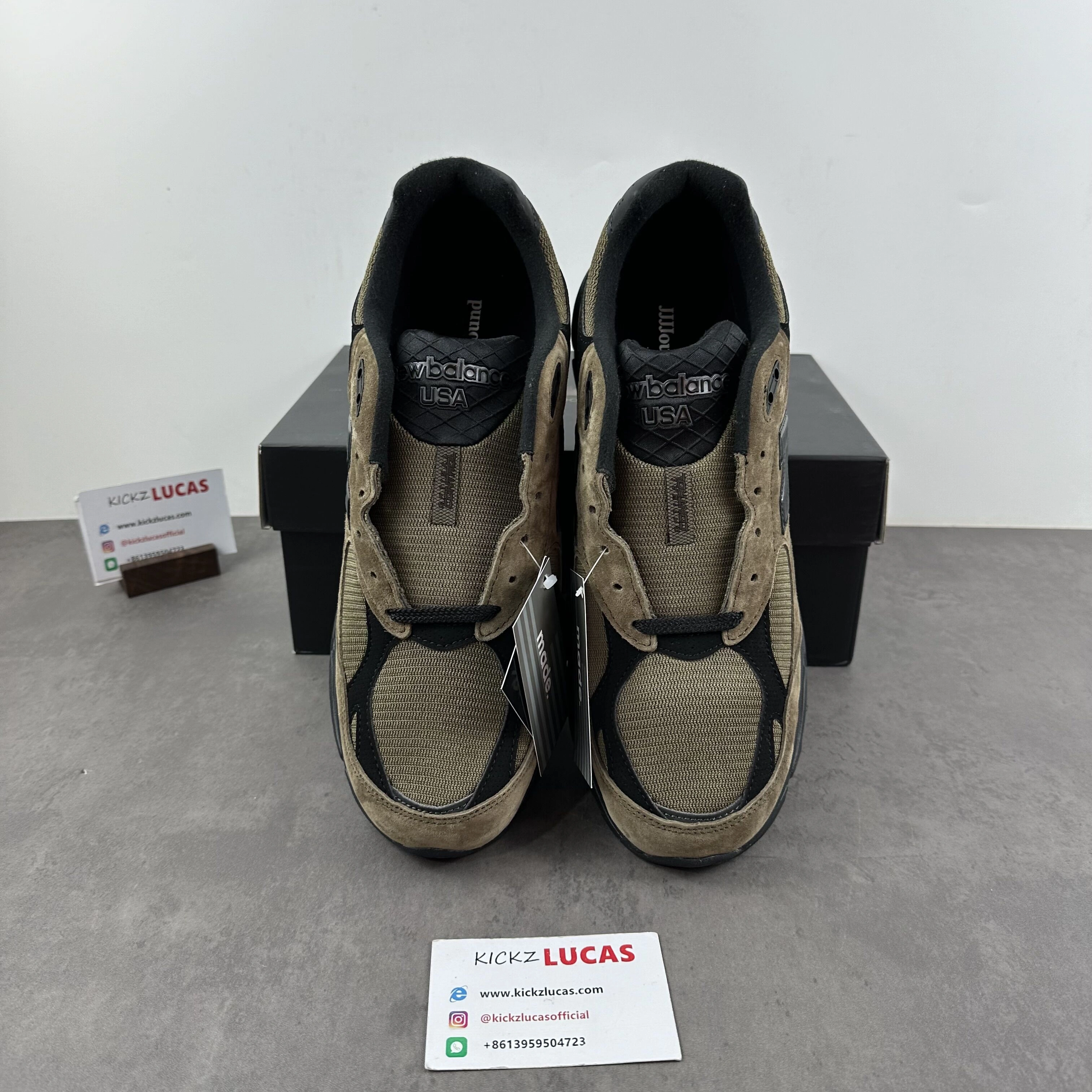 Cozy New Balance 990v3 MiUSA JJJJound Brown Black M990JJ 2447