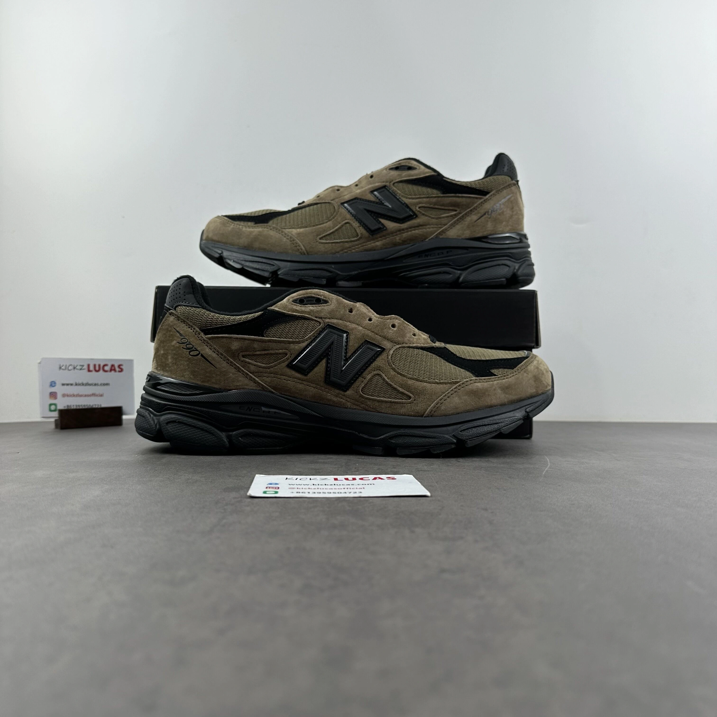 Cozy New Balance 990v3 MiUSA JJJJound Brown Black M990JJ 2447