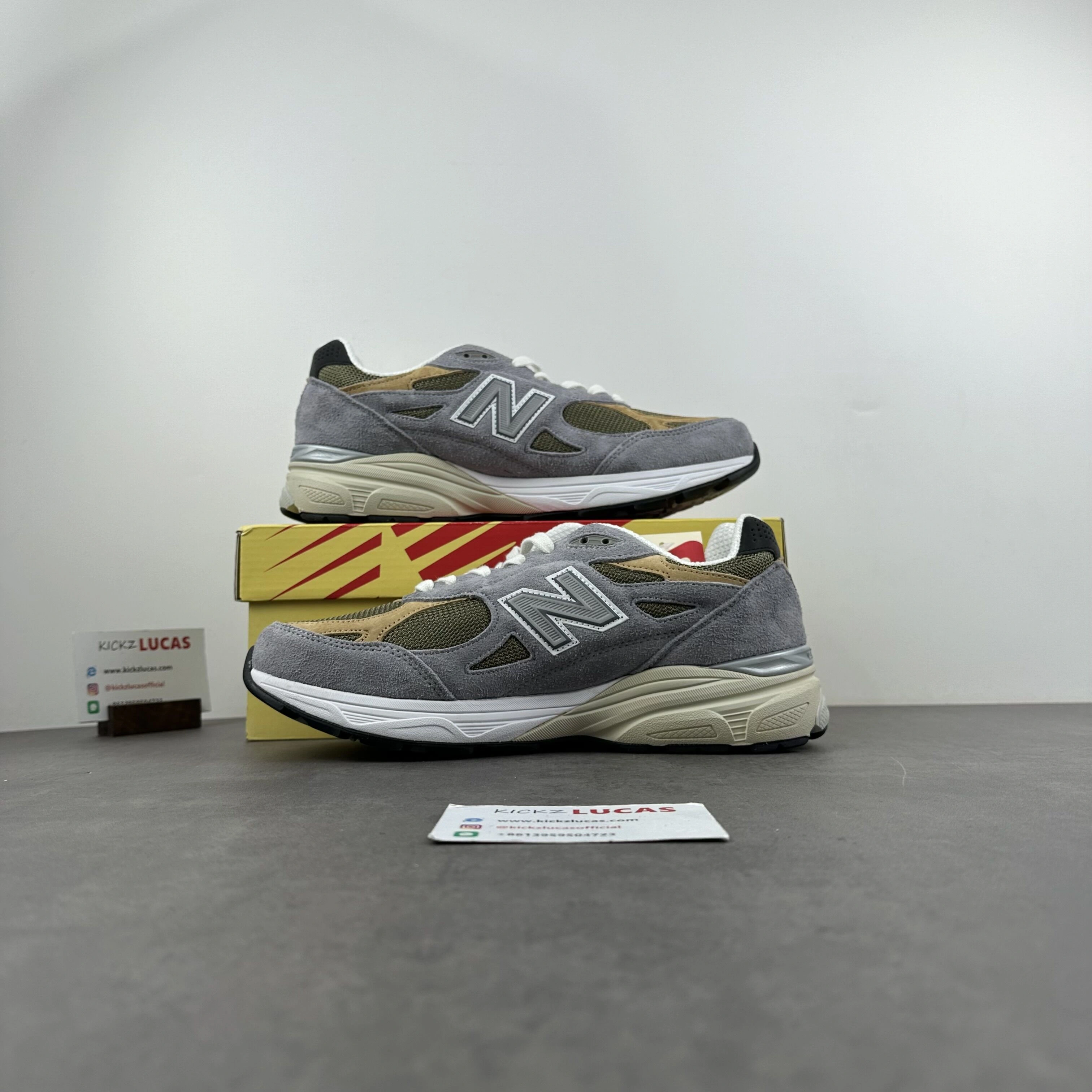 New Balance 990v3 MiUSA Teddy Santis Marblehead Incense M990TG Refined 2448