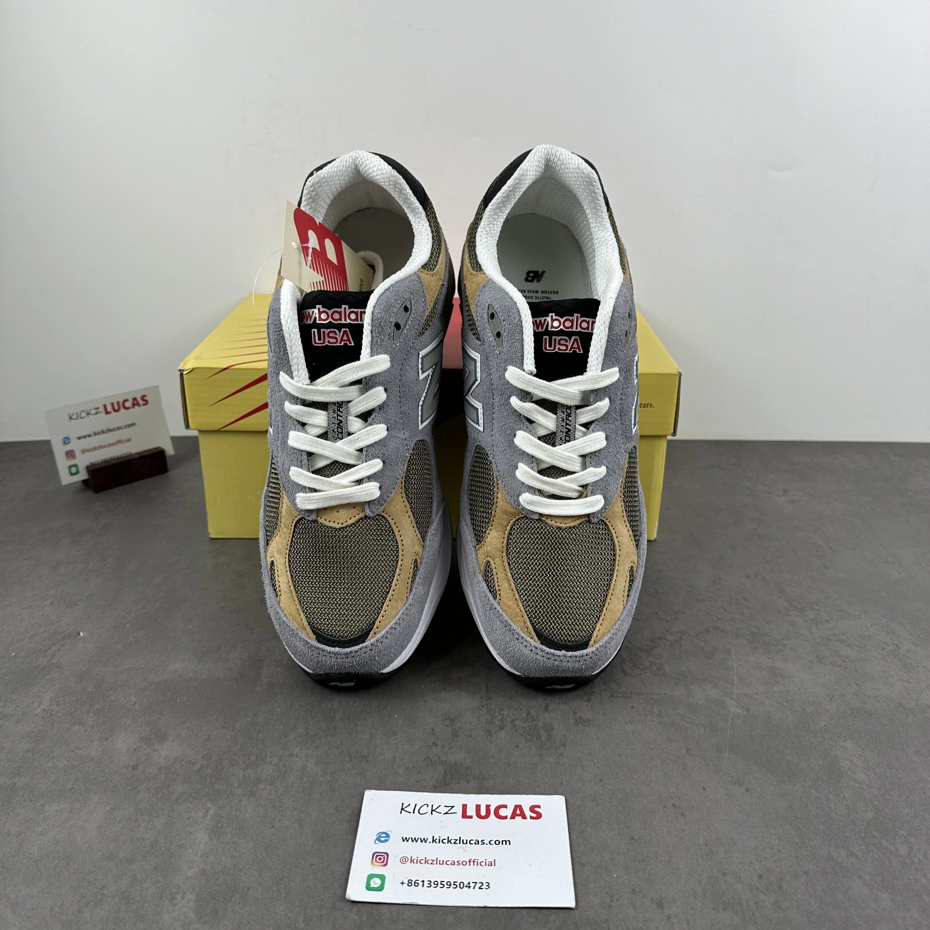New Balance 990v3 MiUSA Teddy Santis Marblehead Incense M990TG Refined 2448