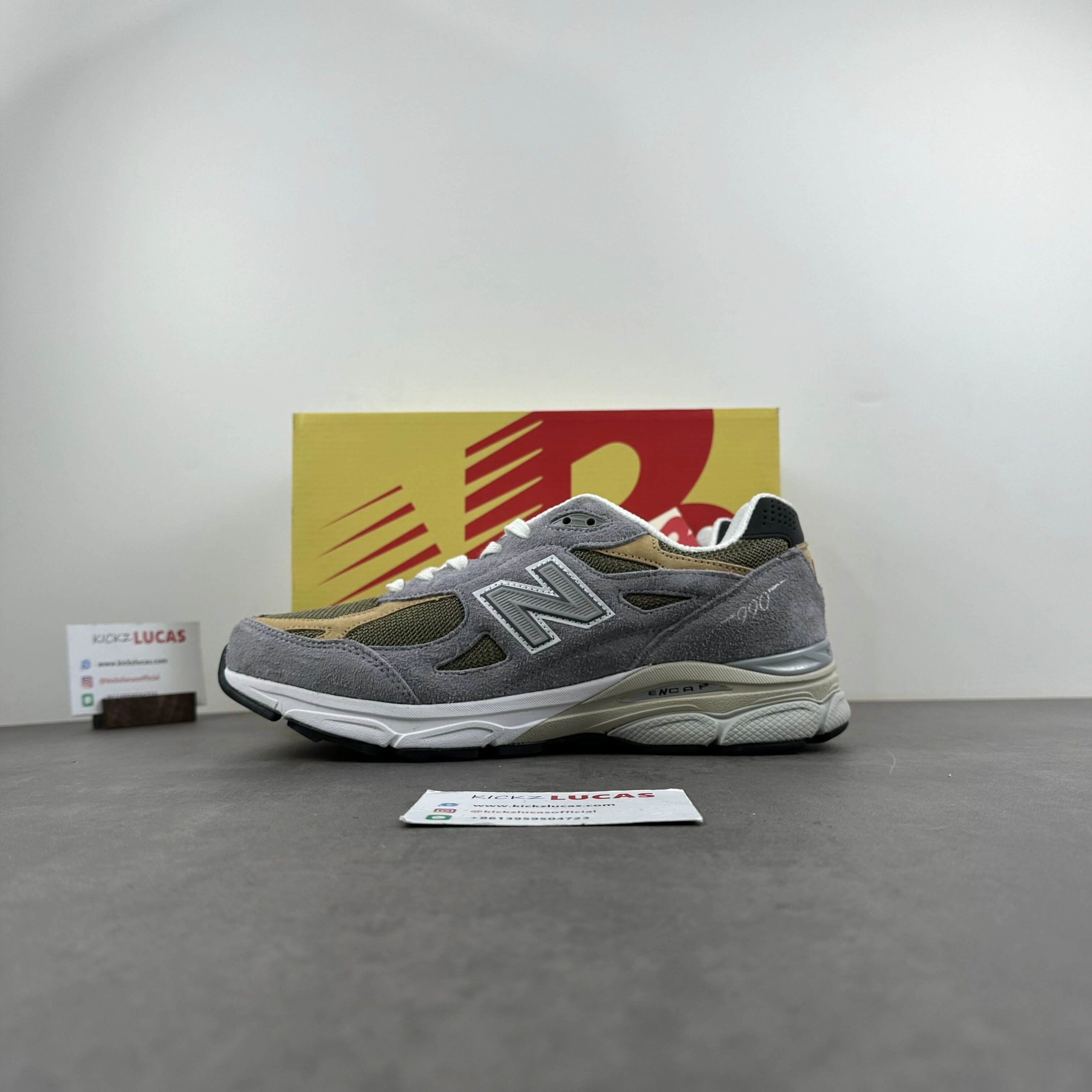 New Balance 990v3 MiUSA Teddy Santis Marblehead Incense M990TG Refined 2448