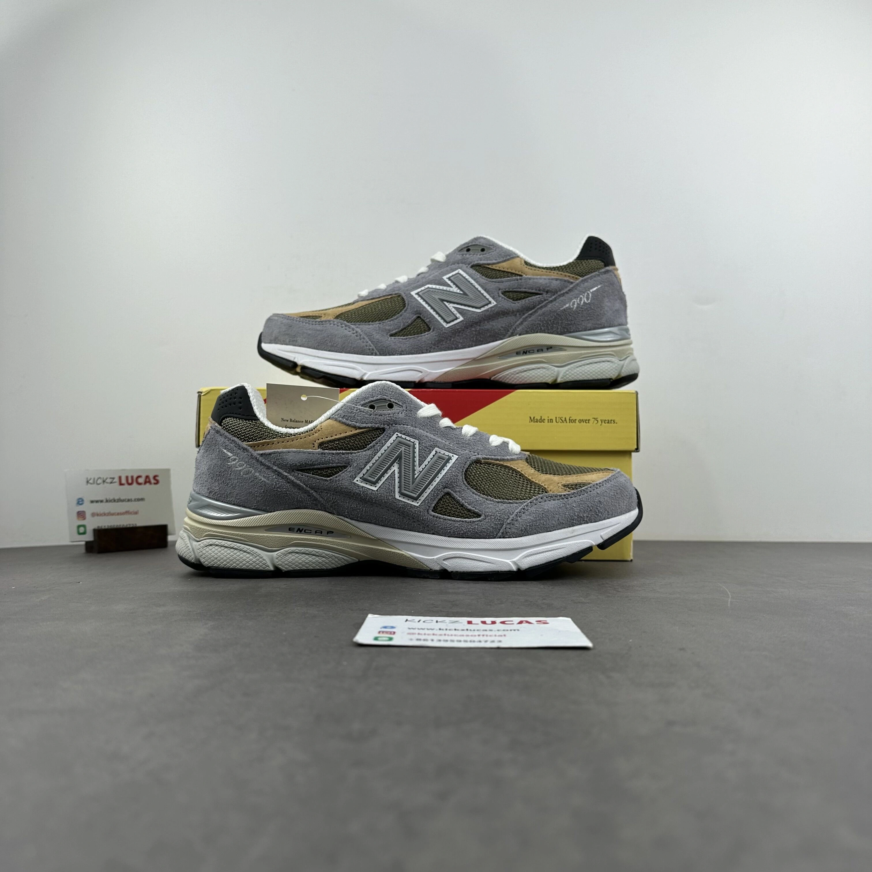 New Balance 990v3 MiUSA Teddy Santis Marblehead Incense M990TG Refined 2448