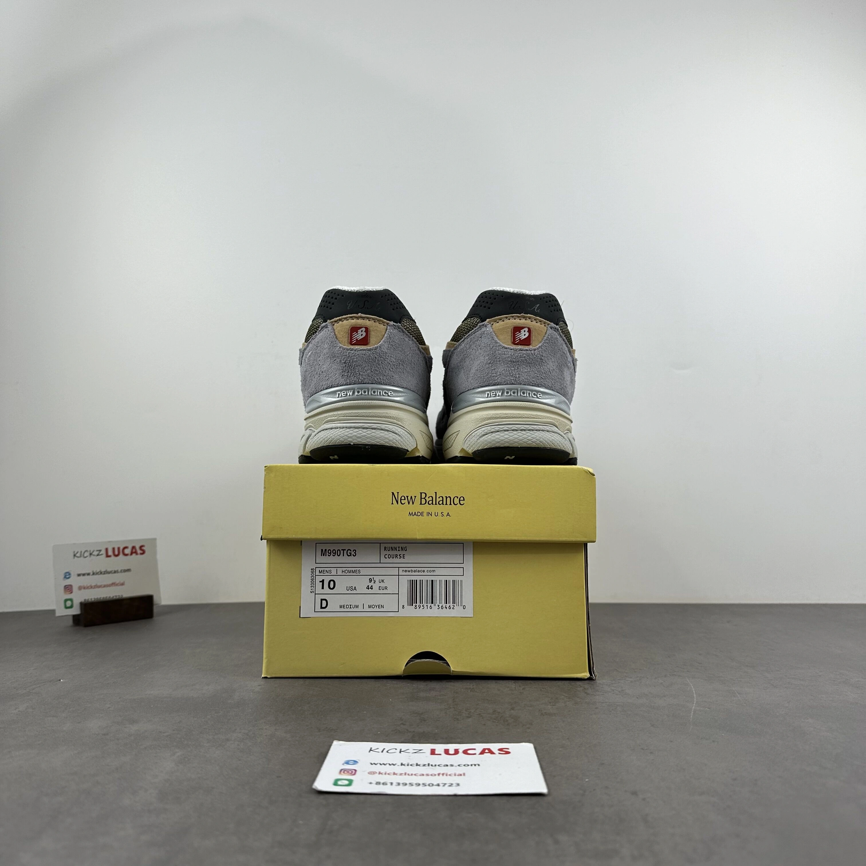New Balance 990v3 MiUSA Teddy Santis Marblehead Incense M990TG Refined 2448