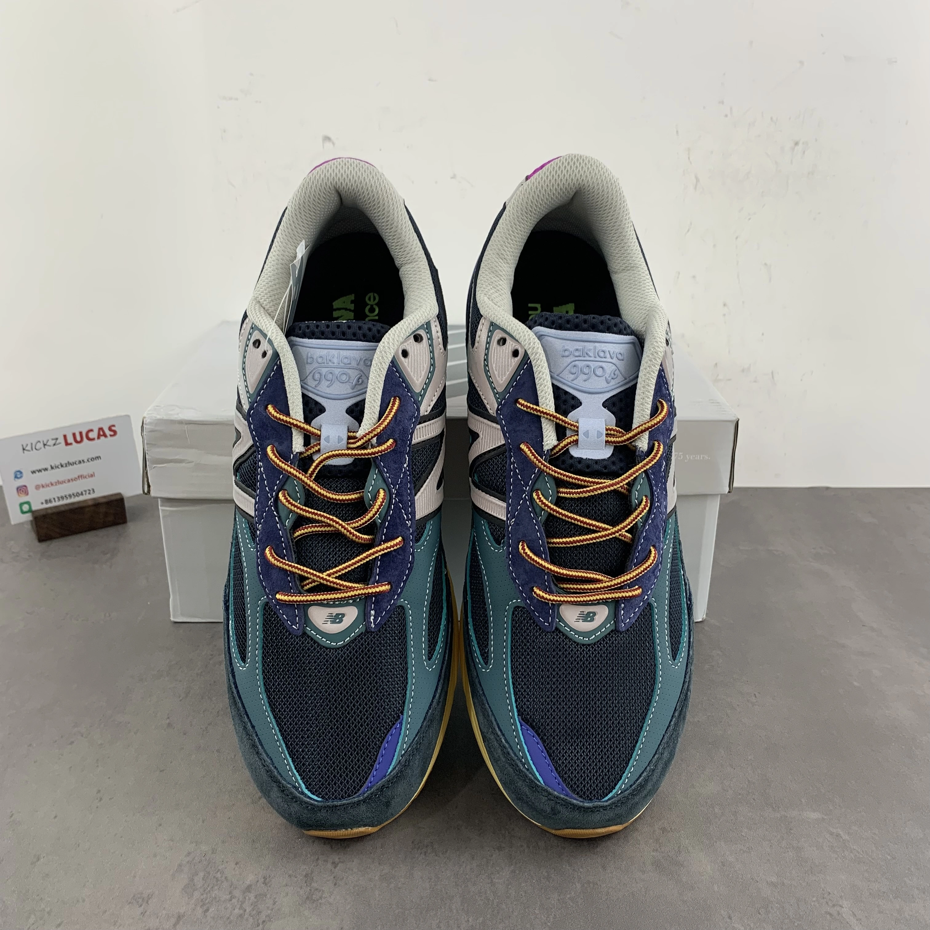 New Balance 990v6 MiUSA Action Bronson Lapis Lazuli M990AC Soft 2443