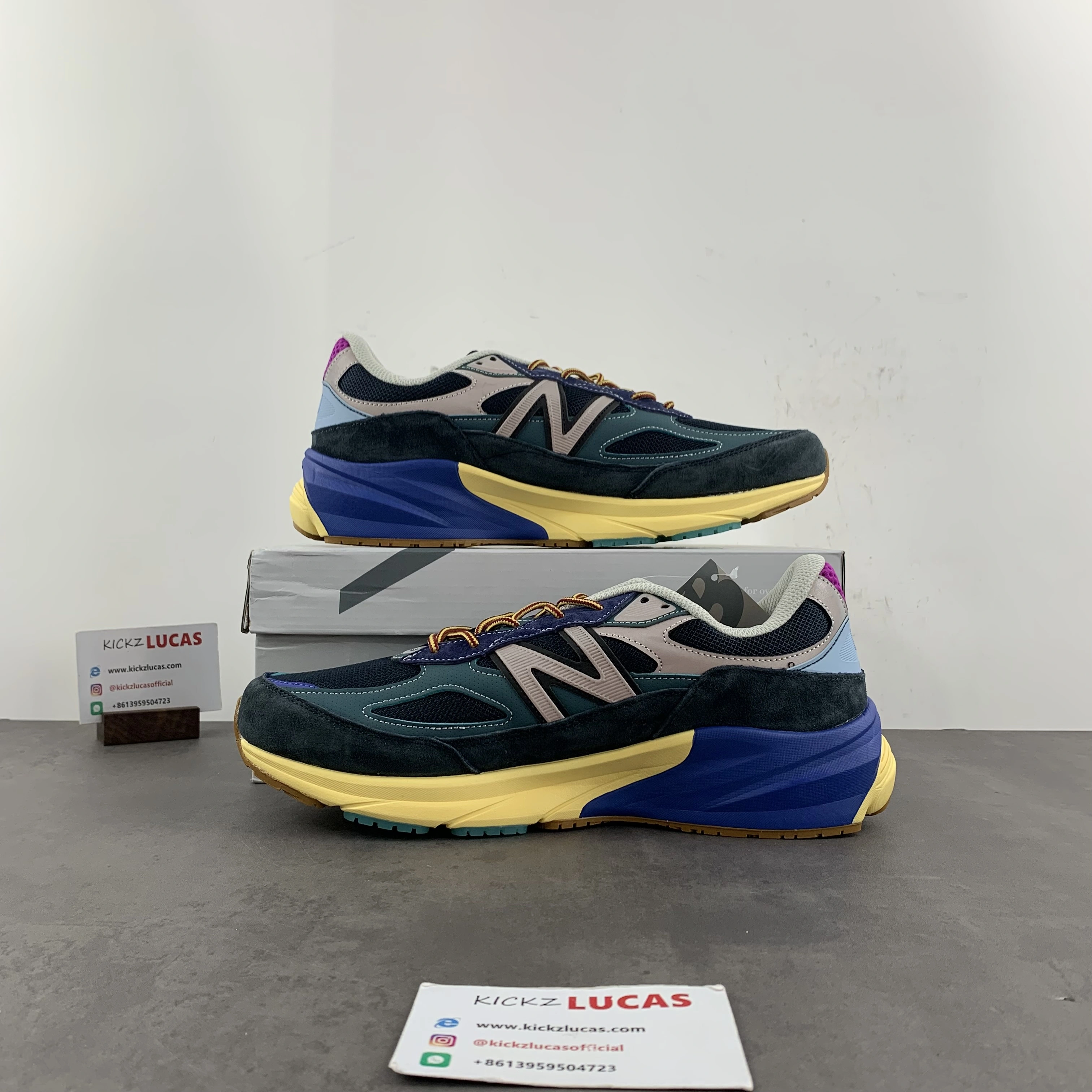 New Balance 990v6 MiUSA Action Bronson Lapis Lazuli M990AC Soft 2443