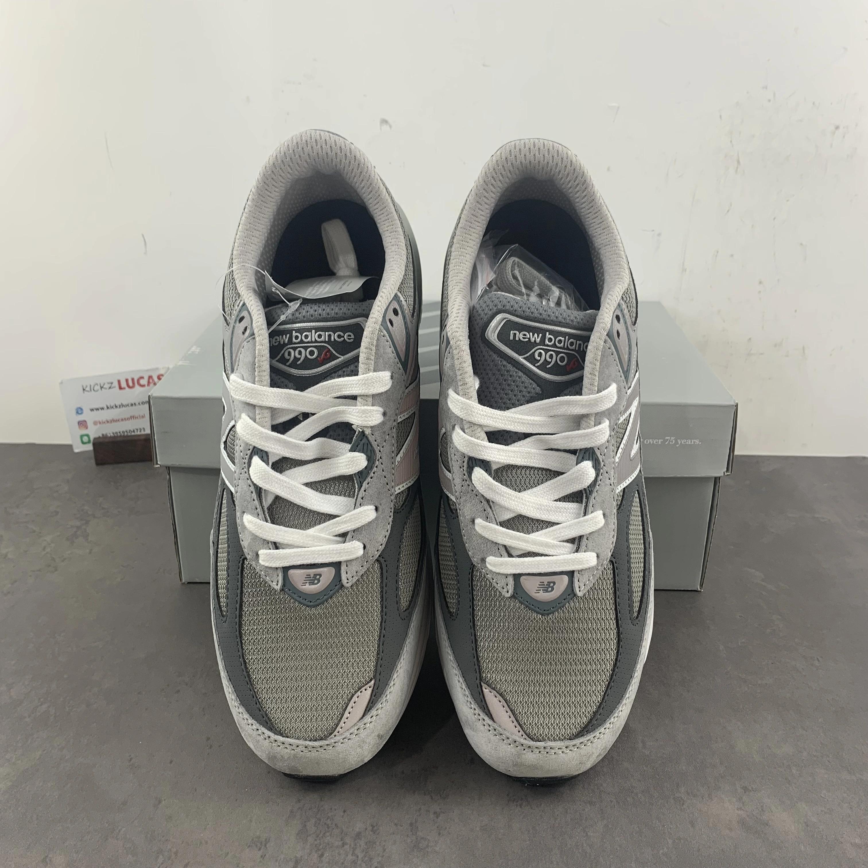 Casual New Balance 990v6 MiUSA Grey M990GL 2446