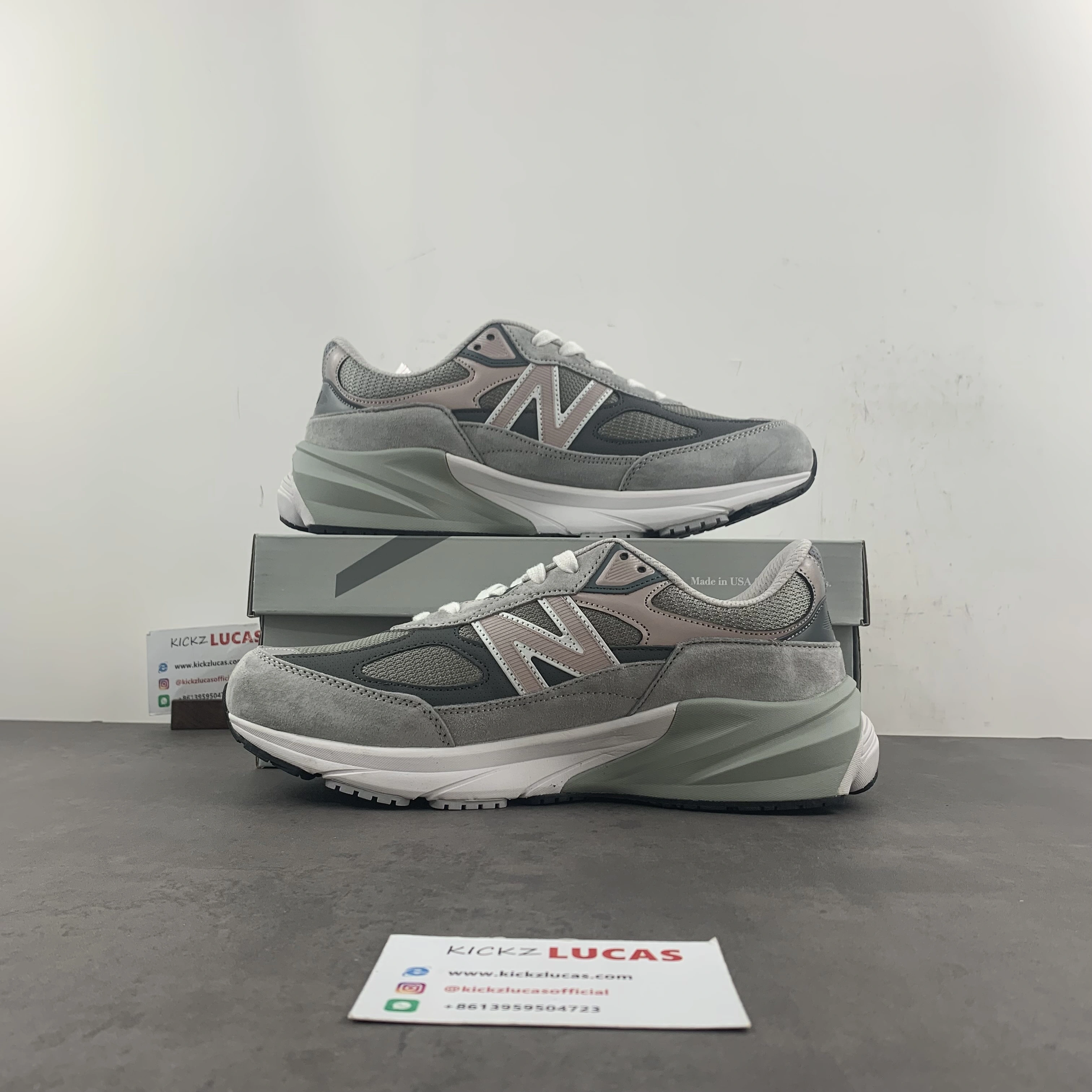 Casual New Balance 990v6 MiUSA Grey M990GL 2446