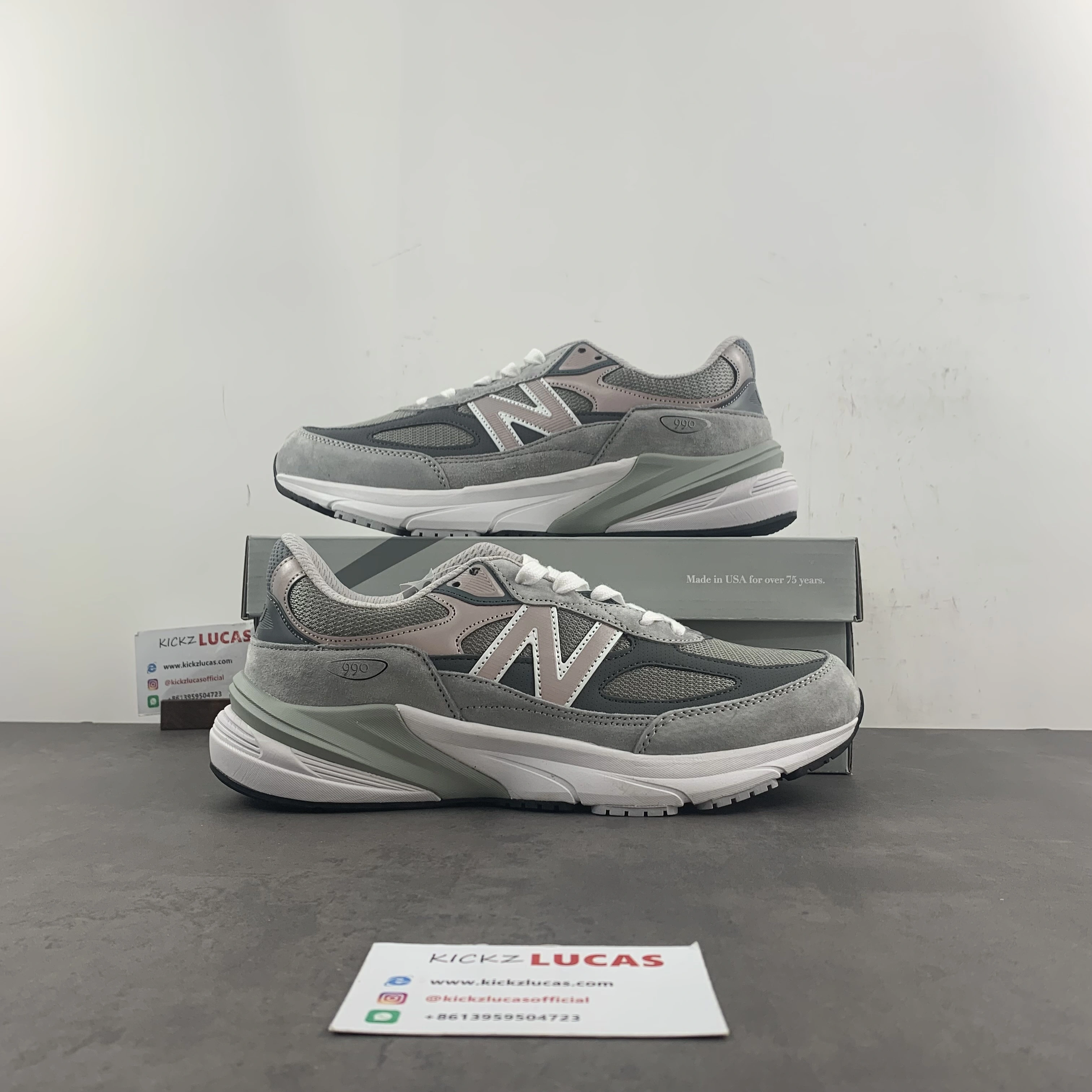 Casual New Balance 990v6 MiUSA Grey M990GL 2446