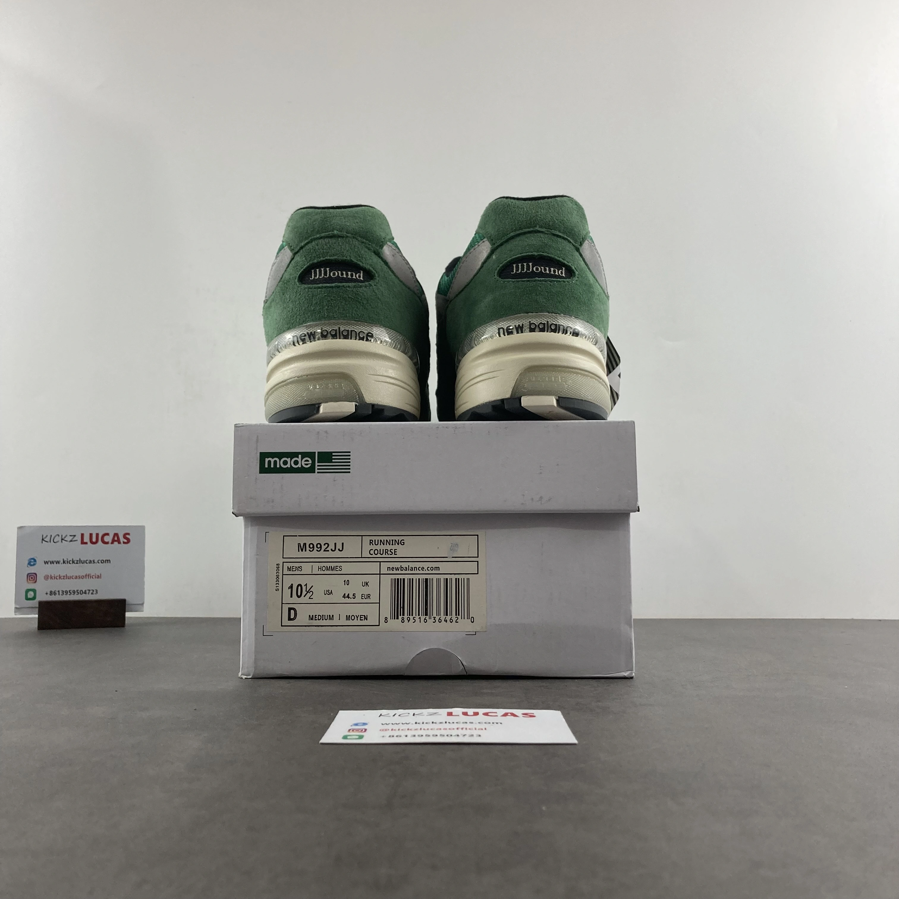Cozy New Balance 992 JJJJound Green M992JJ 2464