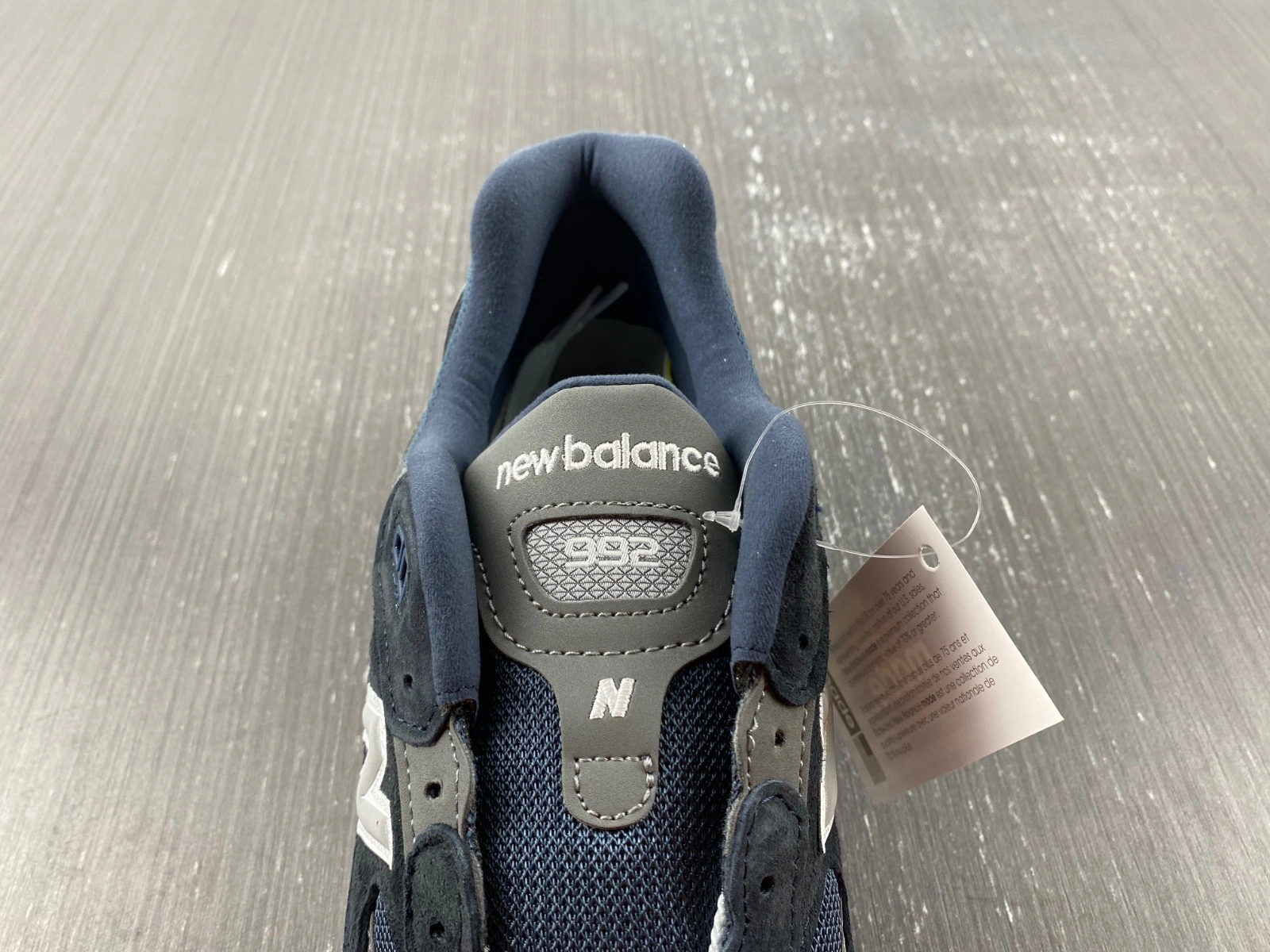 New Balance 992 Navy Grey M992GG Modern 2496