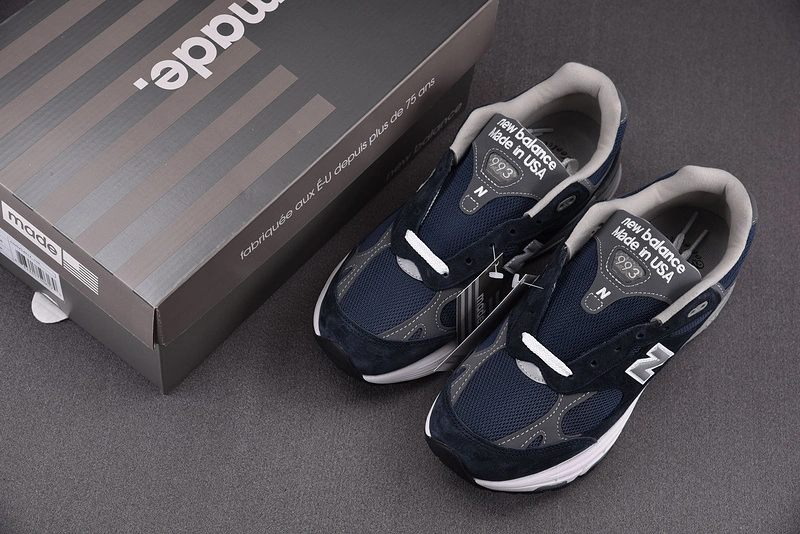 Reliable New Balance 993 Kith Navy MR993NV 2467