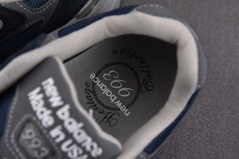 Reliable New Balance 993 Kith Navy MR993NV 2467